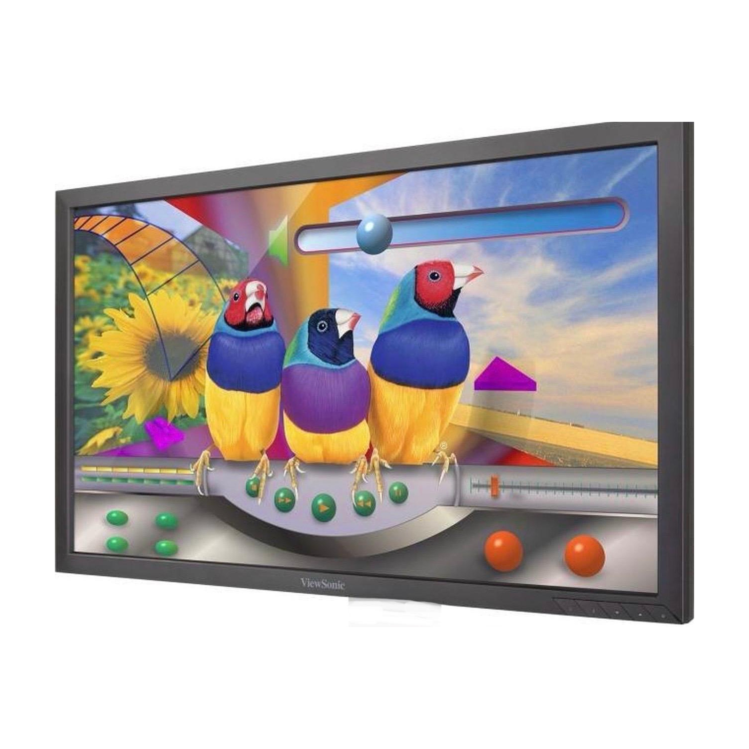 Refurbished VIEWSONIC VG2439SMH-2-LED, 24" LED Widescreen Monitor, Display Port, HDMI, VGA, USB Ports – No Stand