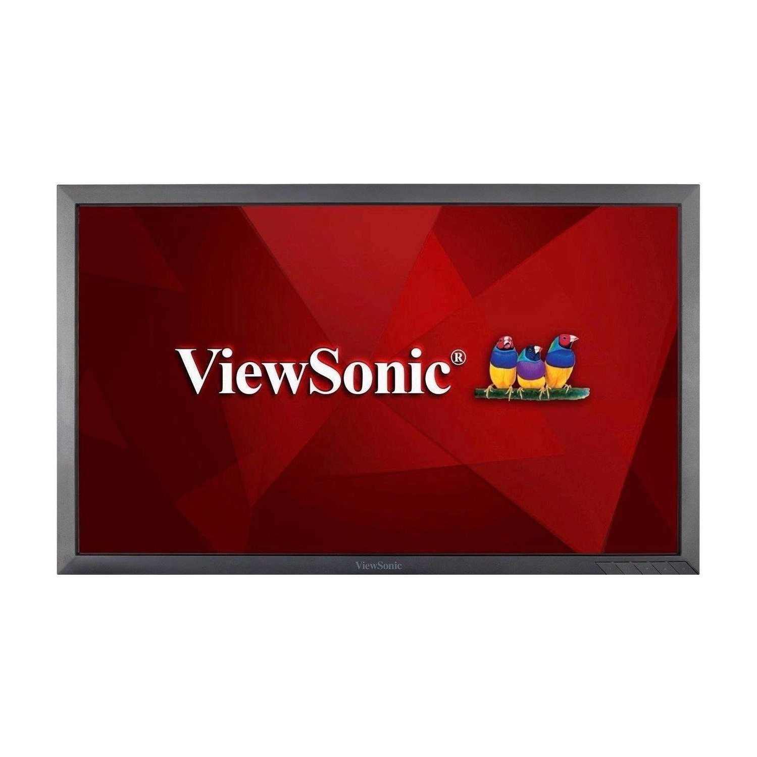 Refurbished VIEWSONIC VG2439SMH-2-LED, 24" LED Widescreen Monitor, Display Port, HDMI, VGA, USB Ports – No Stand