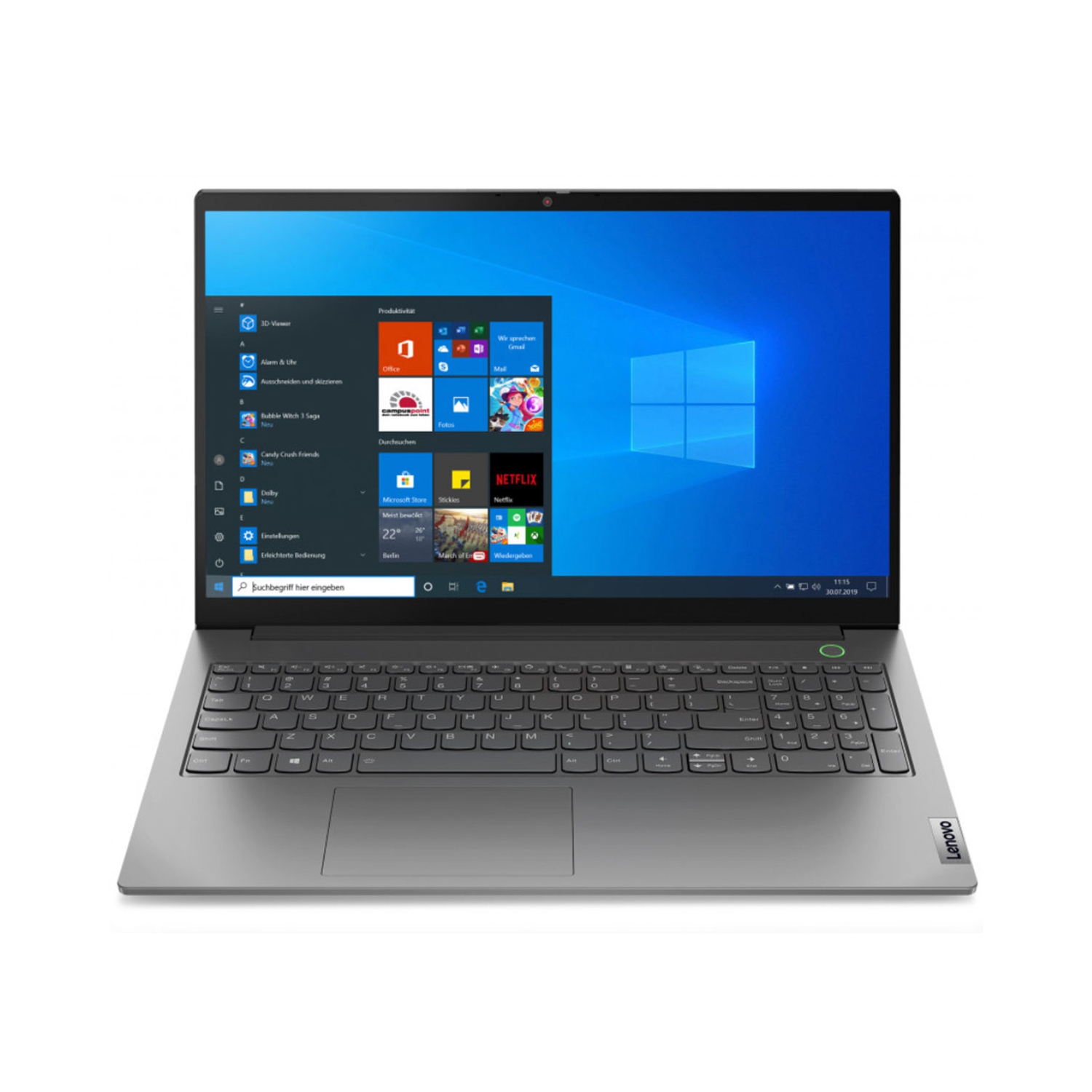 Refurbished Lenovo ThinkBook 15 G4 IAP Notebook, 15.6" Touch Full HD, i7-1255U, 16 GB, 512 GB, Windows 11 Pro
