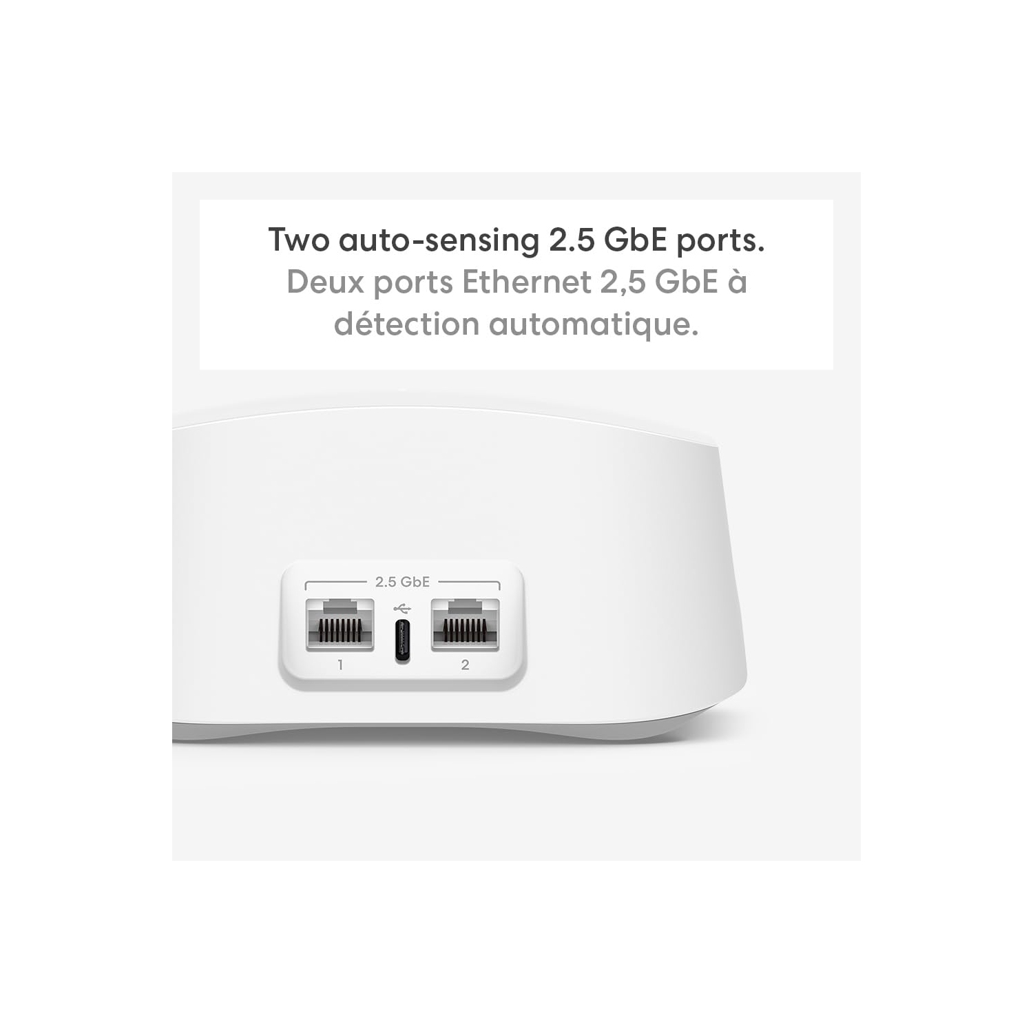 Routeur Wi-Fi 7 maison intégrale maillé bibande 7 d'Eero