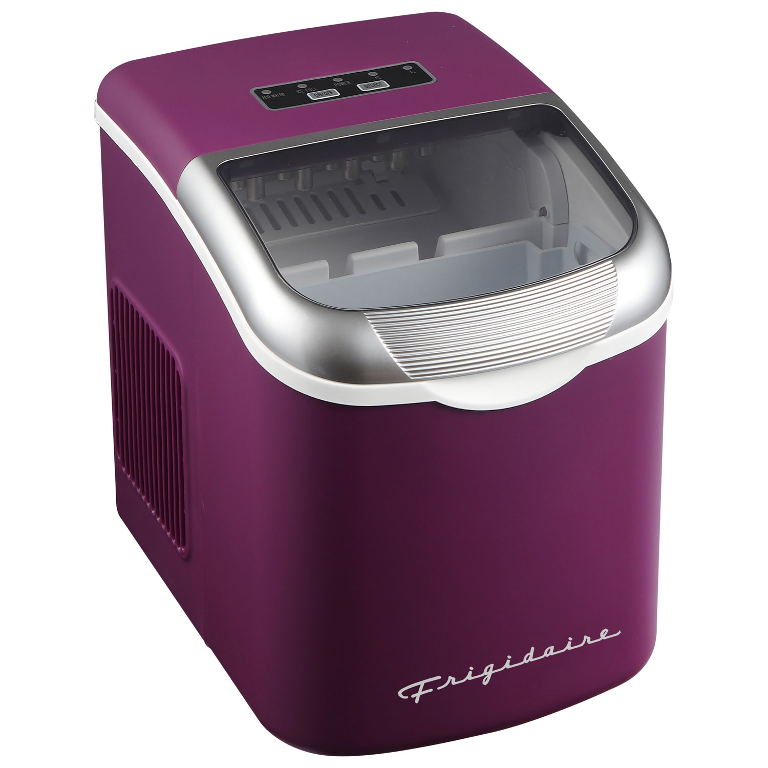 Frigidaire Retro 26 lb. Ice Maker - Merlot - Only at Best Buy