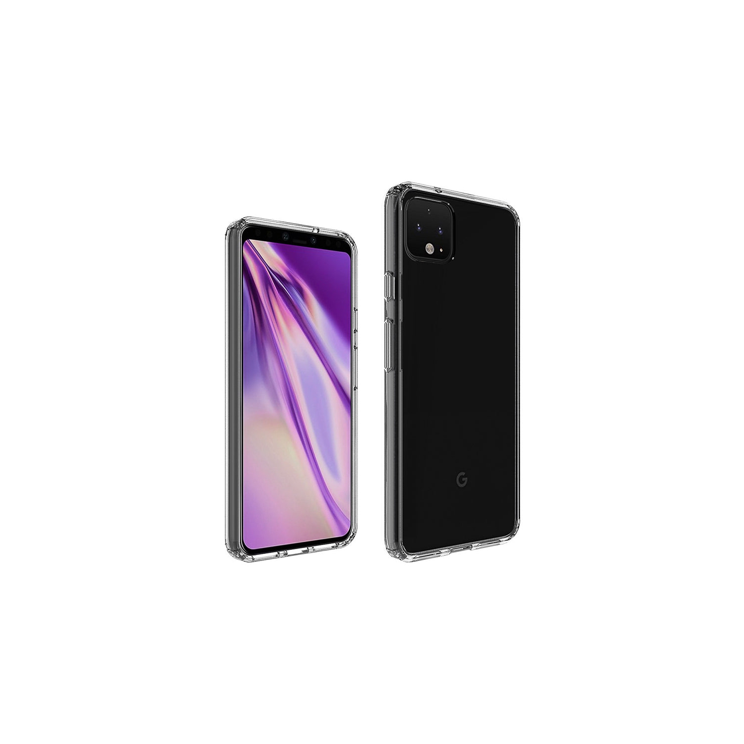 PANDACO Acrylic Hard Clear Case for Google Pixel 4