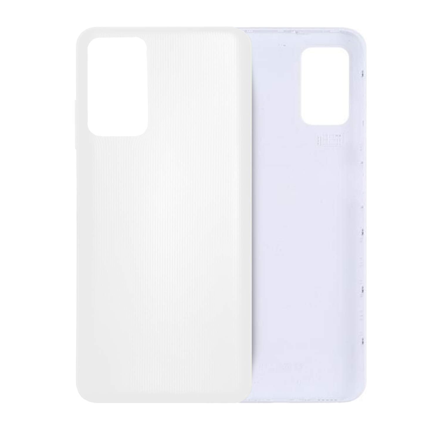Replacement Back Cover Glass Compatible With Samsung Galaxy A03s (A037M / 2021) (Service Pack) (White)
