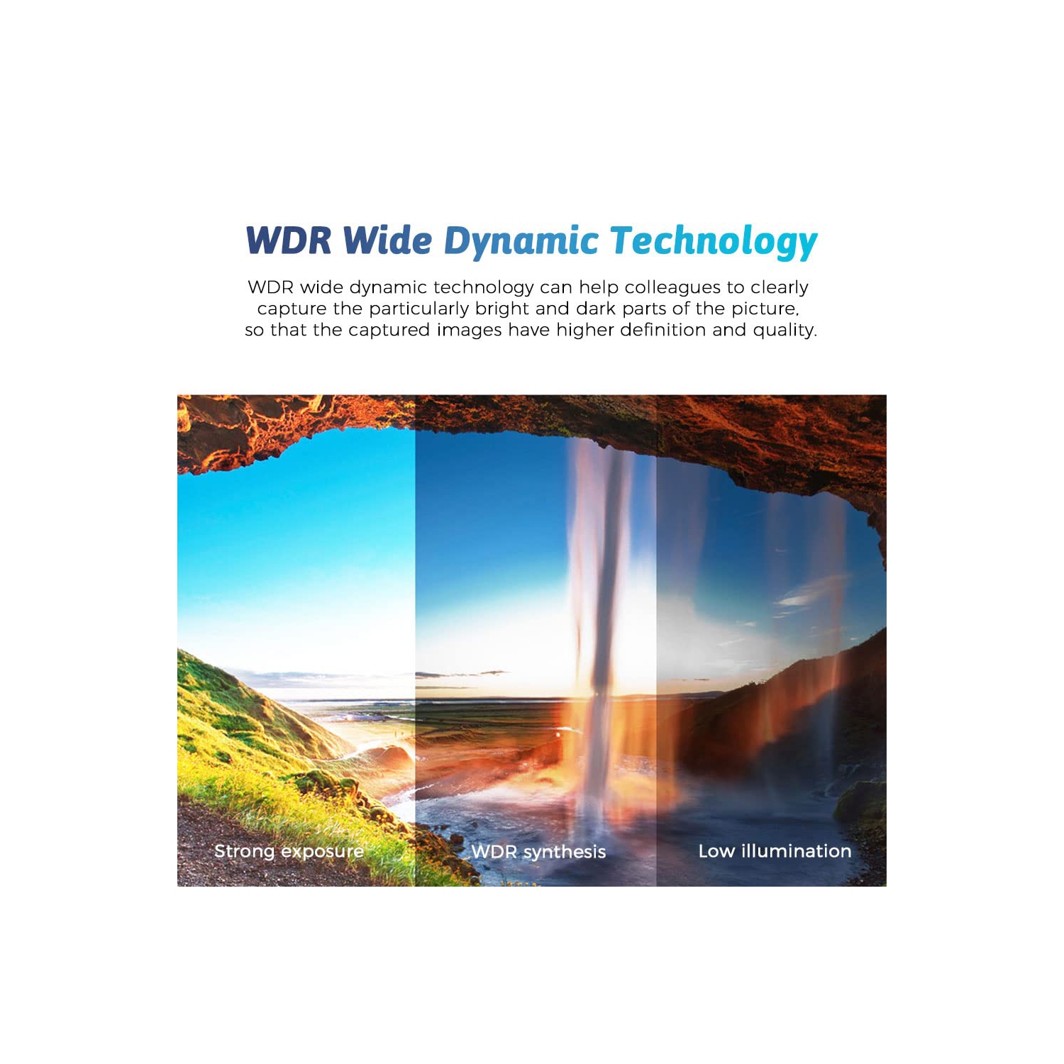 Black 4K Adventure Camera – shockproof, 4x zoom, HD, loop recording HD action camera