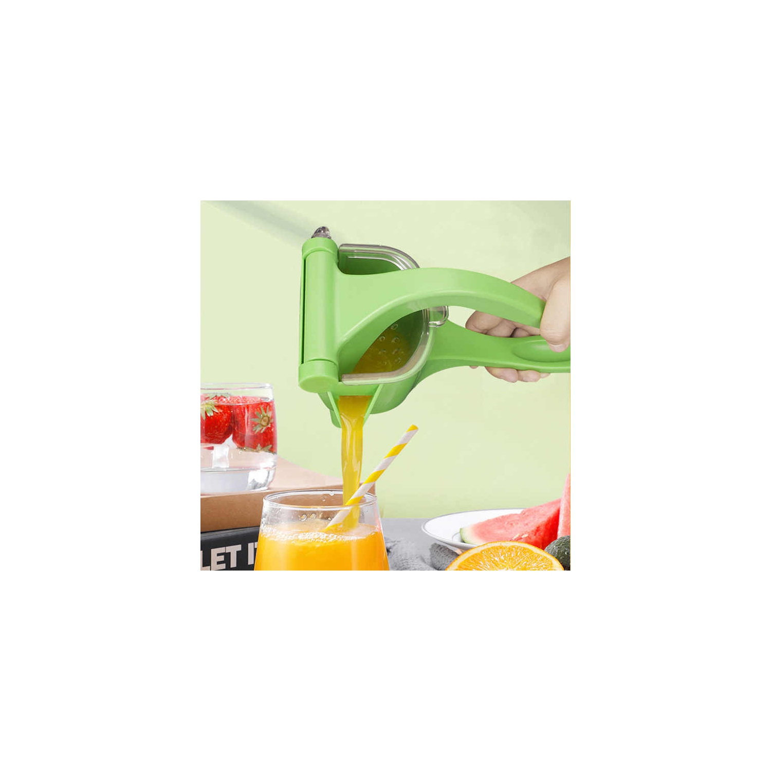 Multifunctional juicer fruit lemon small juicer manual juicer handheld non-electric juicer