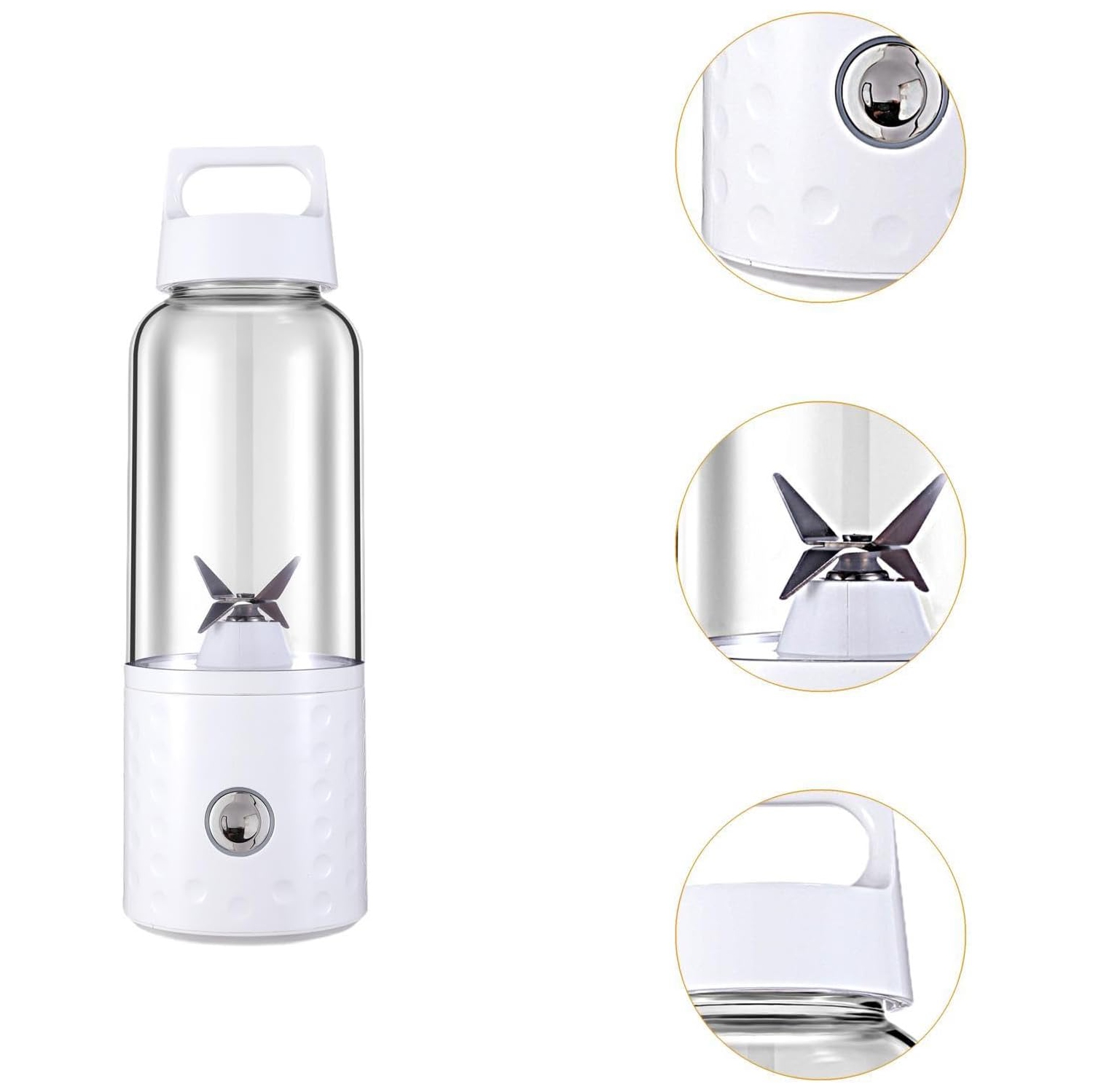 Juicer charging juicer small crushed ice juicer cup wholesale portable juicer home——White
