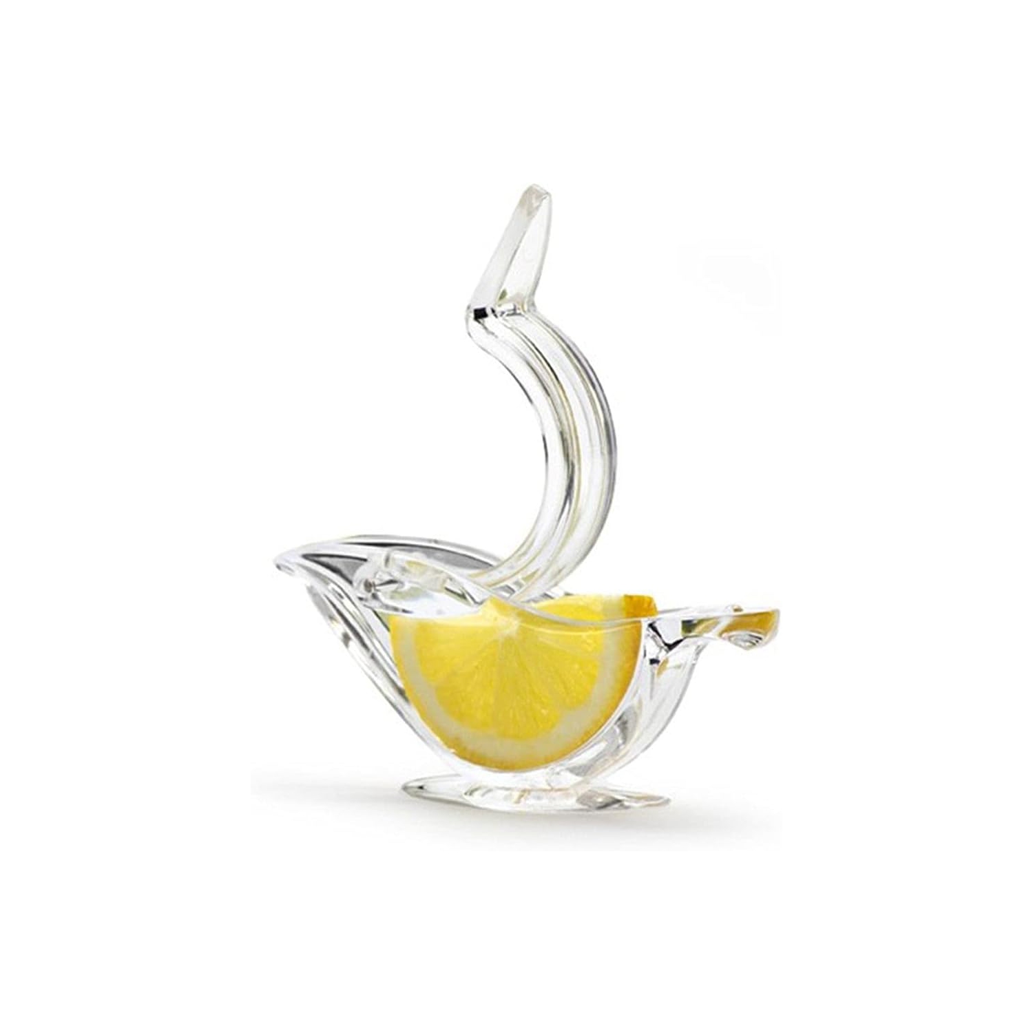 Acrylic lemon juicer Manual transparent small fruit juicer Portable manual lemon squeezer