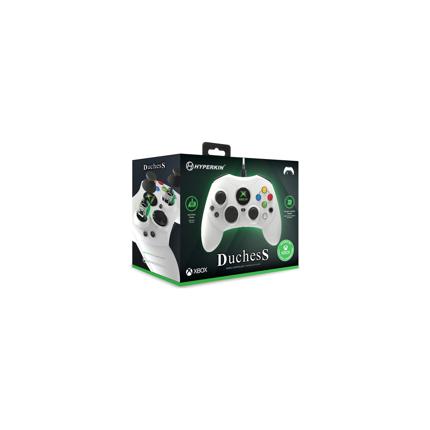 Hyperkin DuchesS White Wired Xbox Ser X/S/Xbox One/PC Controller