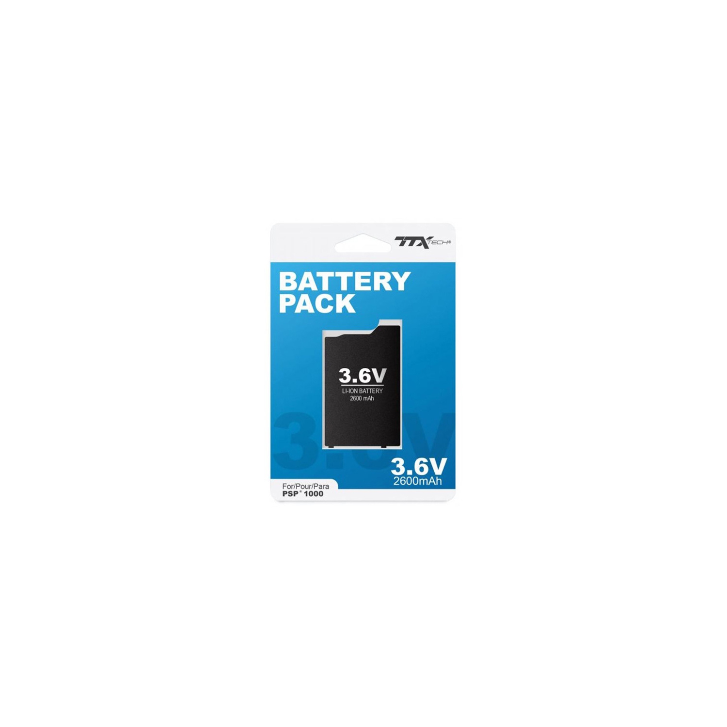 Remplacement de la batterie 3,6&nbsp;V 2600 mAh pour PSP 1000