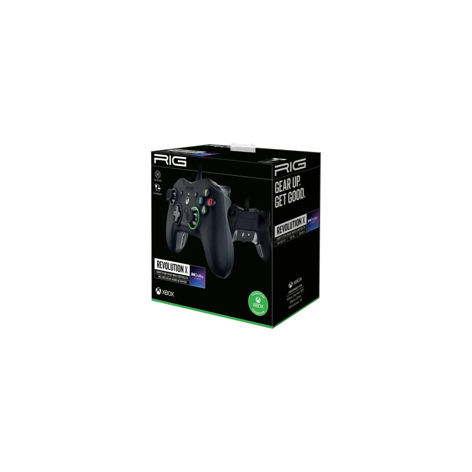 Rig Revolution X Wired Controller for Xbox One, Xbox Series X/S, PC