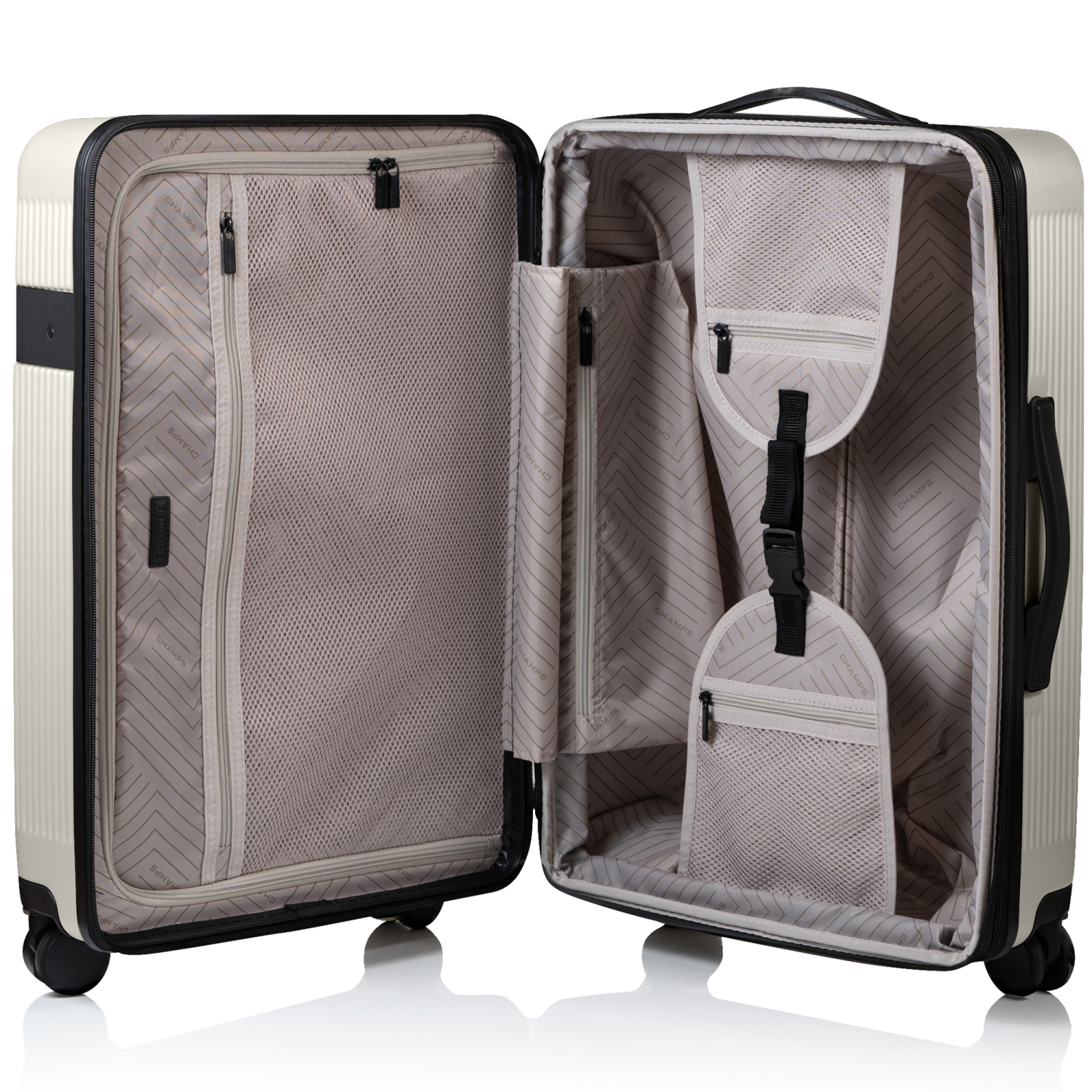CHAMPS Onyx II 3-Piece Luggage Set-Ivory