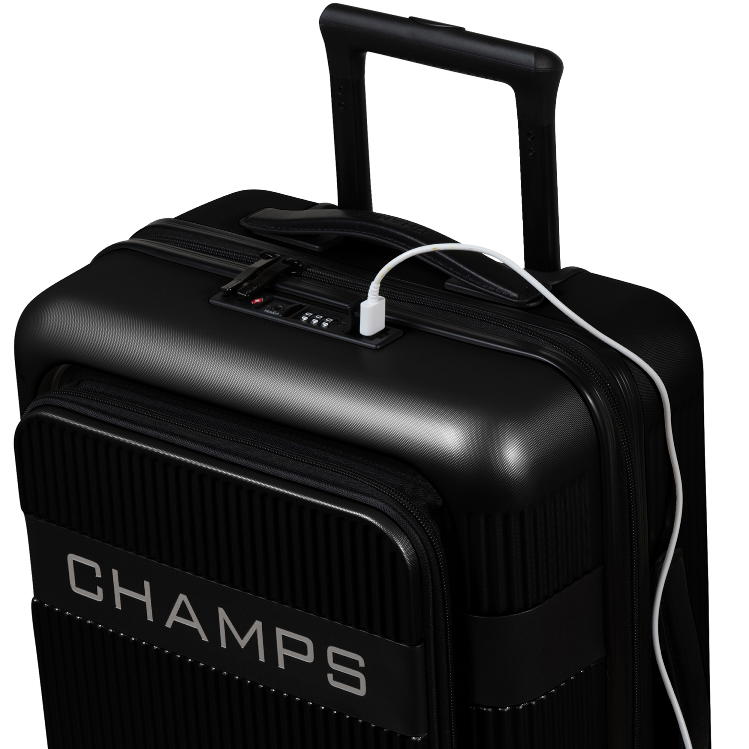 Ensemble de 3 valises Onyx II DE CHAMPS - Noir