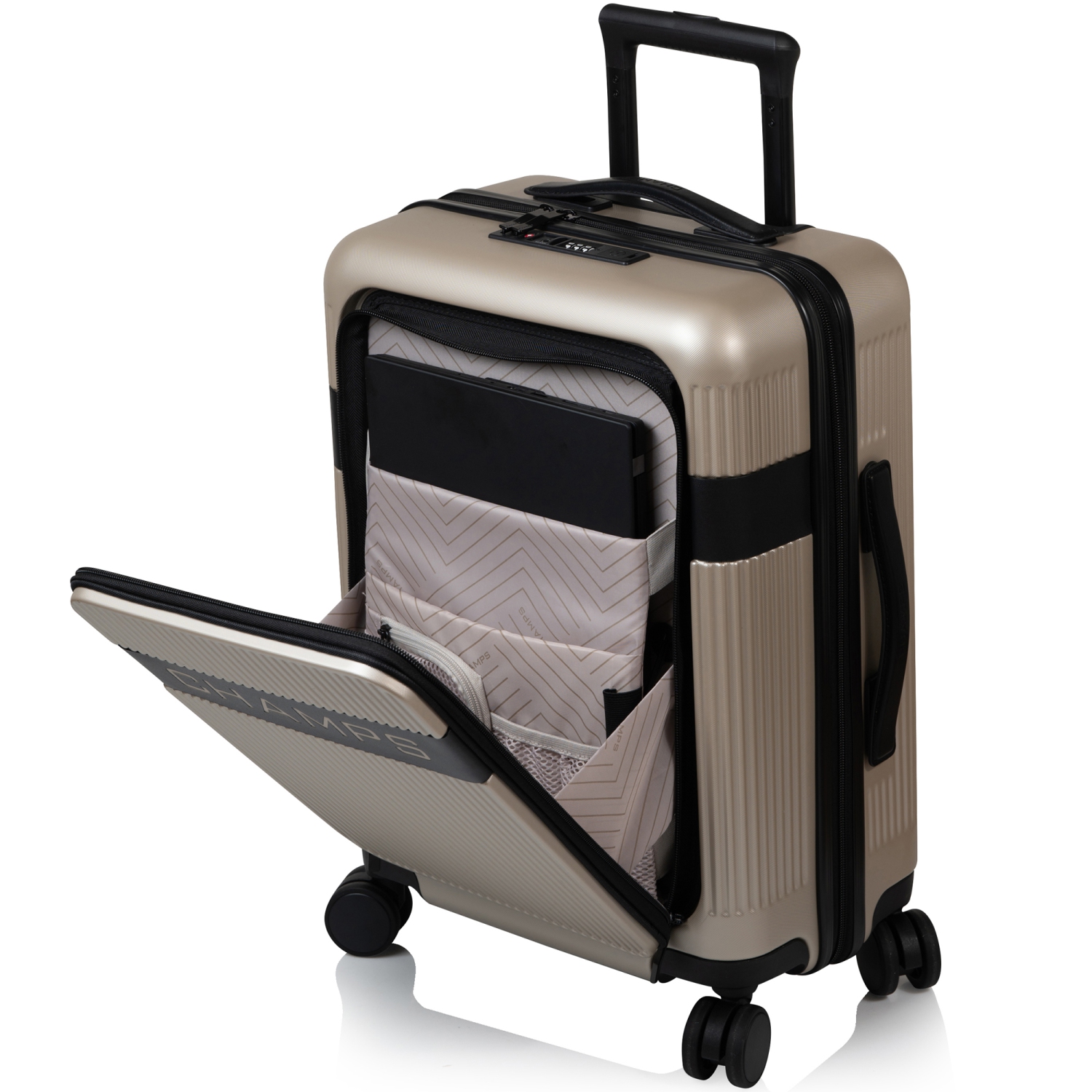 Ensemble de 3 valises Onyx II DE CHAMPS - Sable