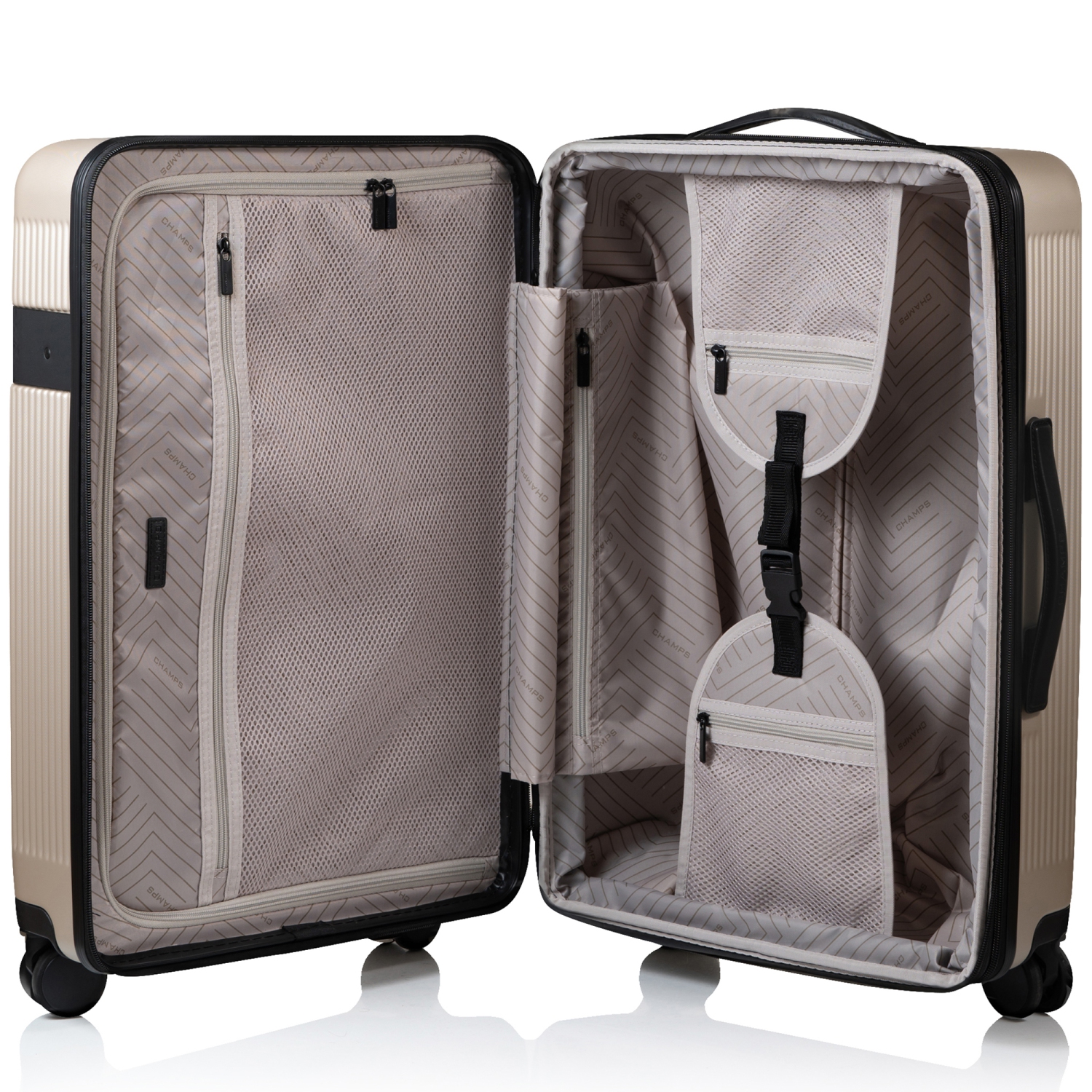 Ensemble de 3 valises Onyx II DE CHAMPS - Sable