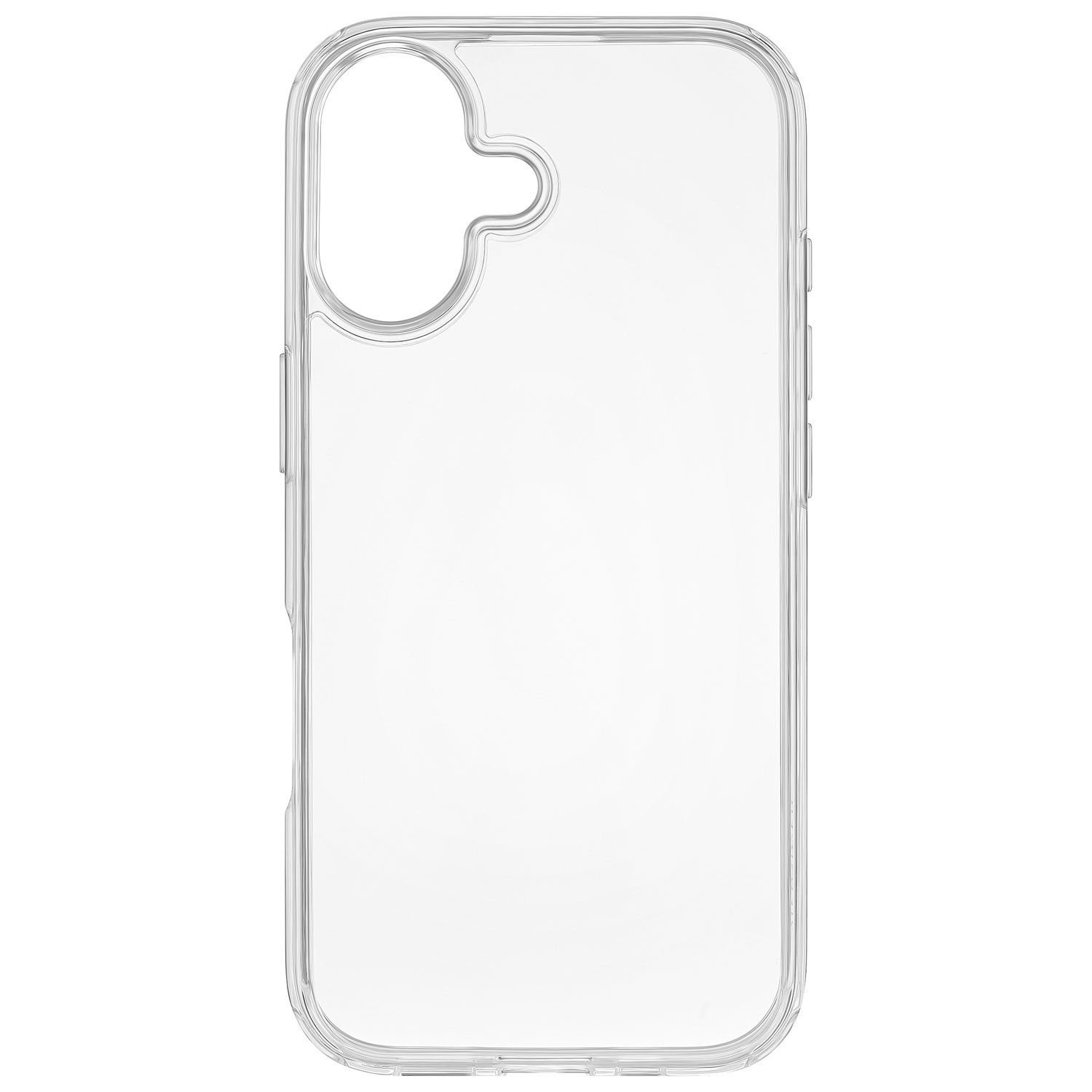 Insignia Fitted Hard Shell Case for iPhone 17 - Clear - Only at Best Buy