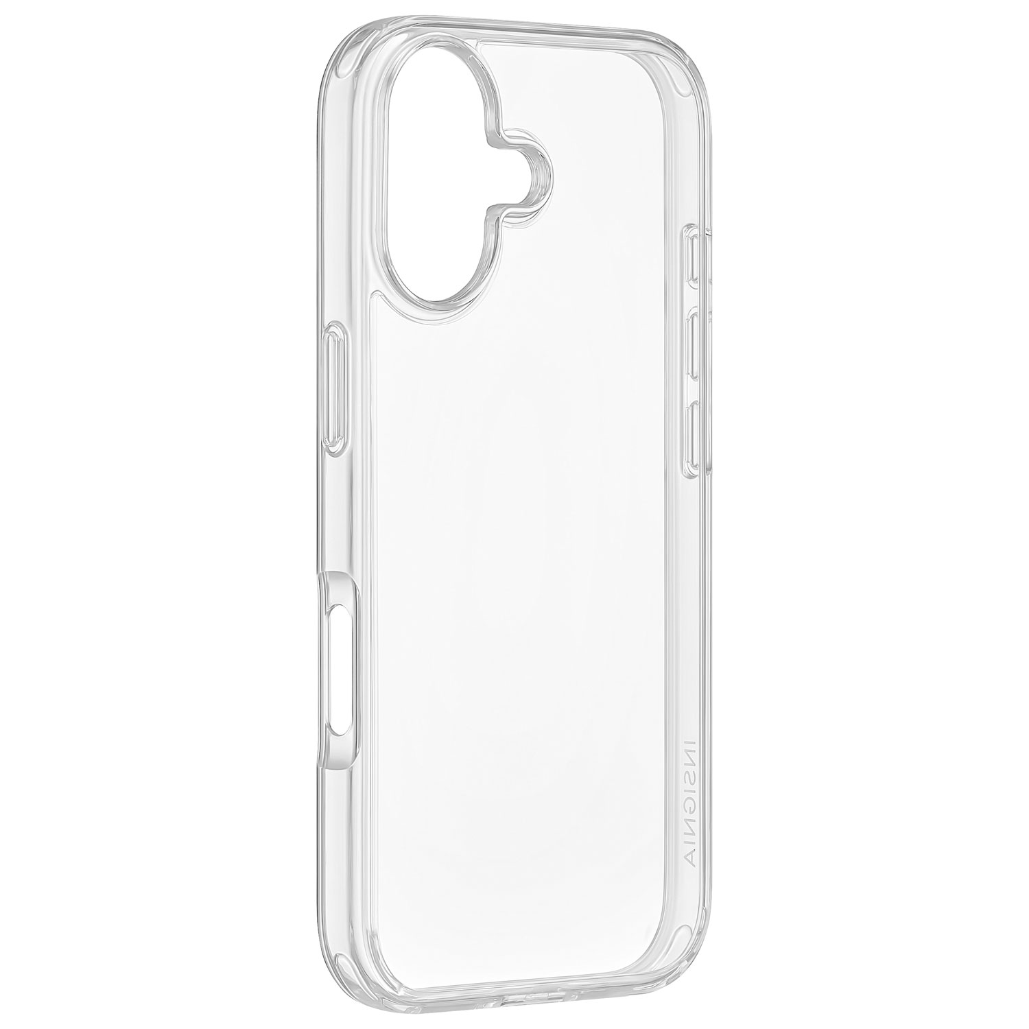 Insignia Fitted Hard Shell Case for iPhone 17 - Clear - Only at Best Buy