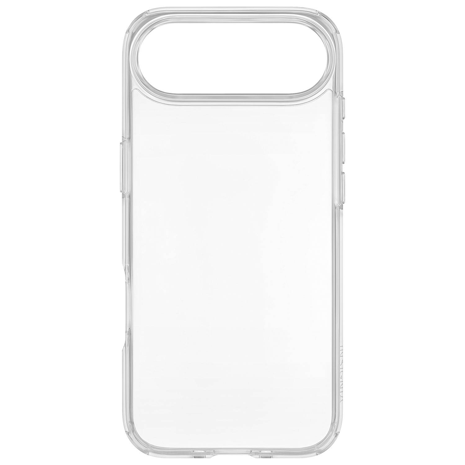 Étui rigide ajusté d'Insignia pour iPhone Air - Transparent - Exclusivité de Best Buy