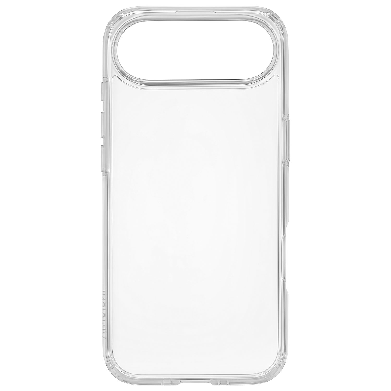 Étui rigide ajusté d'Insignia pour iPhone Air - Transparent - Exclusivité de Best Buy