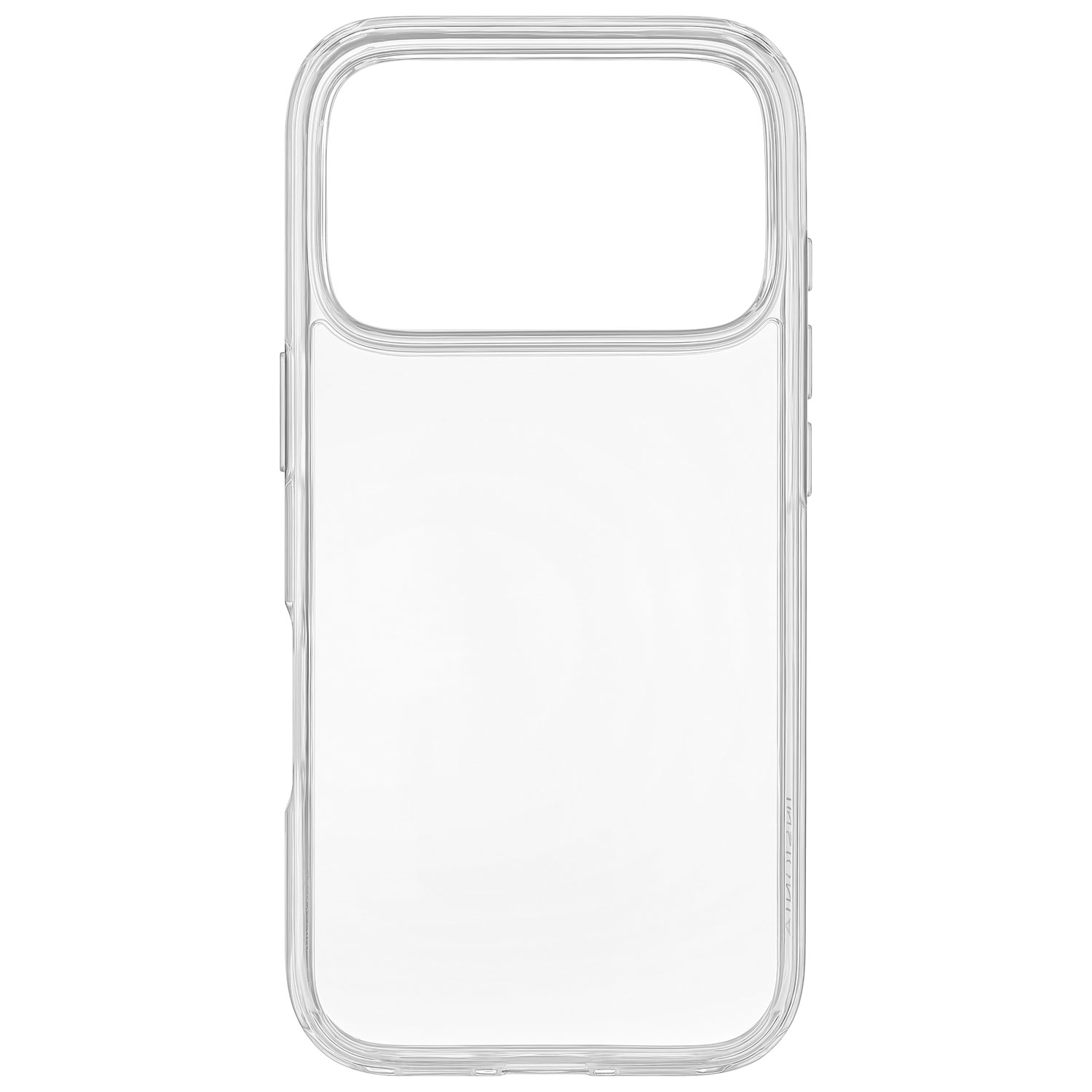 Étui rigide ajusté d'Insignia pour iPhone 17 Pro - Transparent - Exclusivité de Best Buy