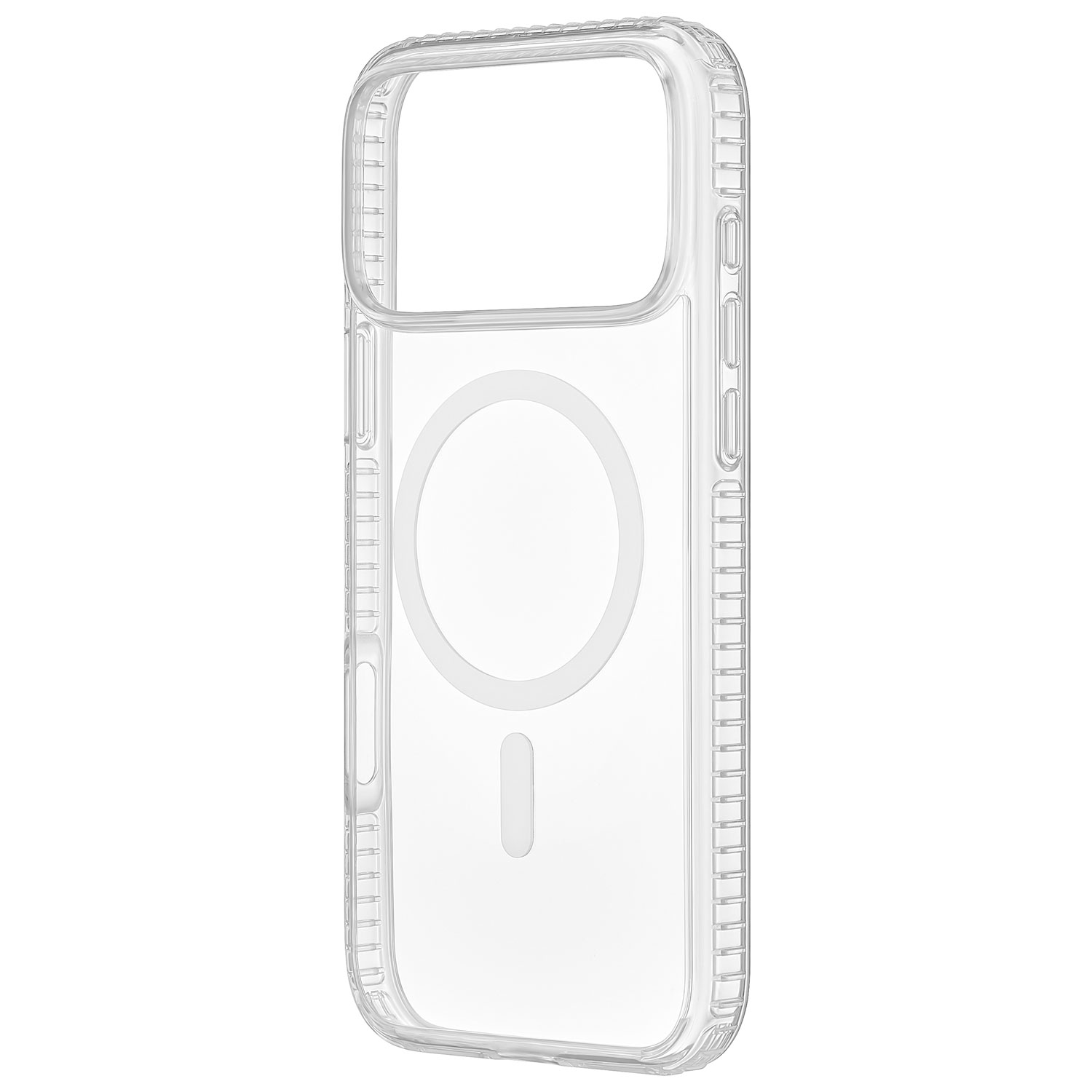 Étui rigide ajusté d'Insignia avec MagSafe pour iPhone 17 Pro Max - Transparent - Exclusivité de Best Buy
