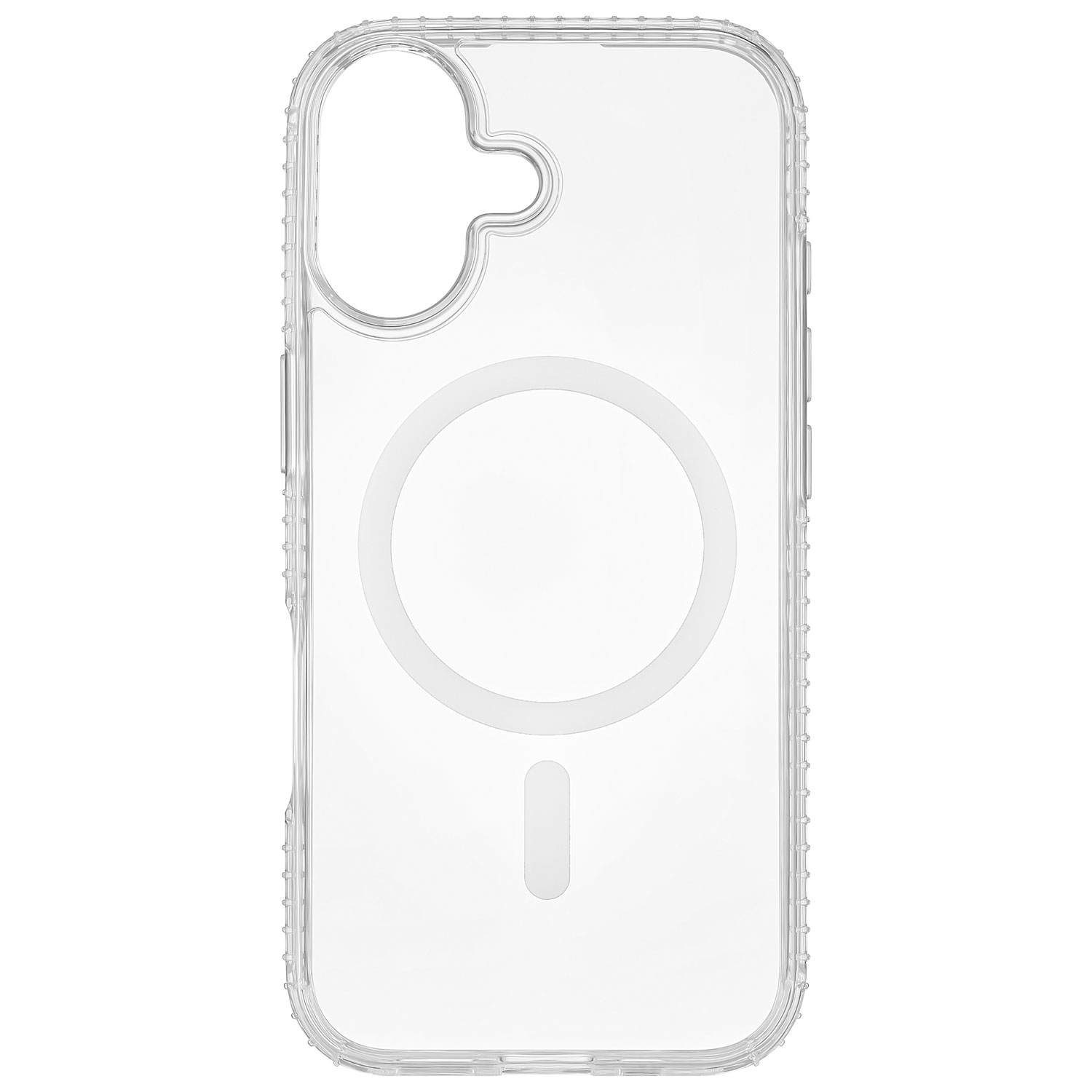 Étui rigide ajusté d'Insignia avec MagSafe pour iPhone 17 - Transparent - Exclusivité de Best Buy
