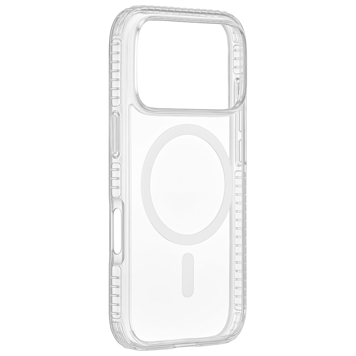 Étui rigide ajusté d'Insignia avec MagSafe pour iPhone 17 Pro - Transparent - Exclusivité de Best Buy