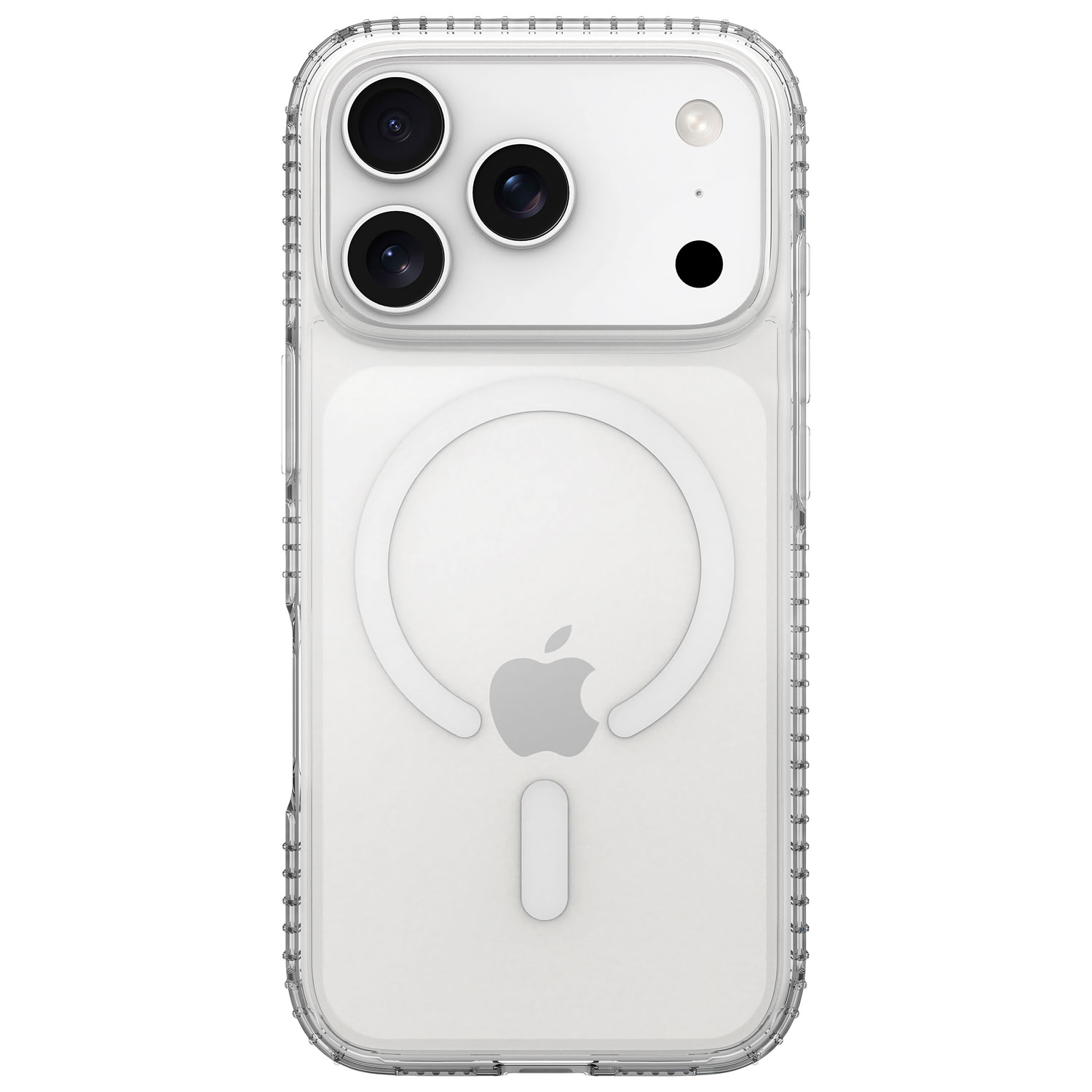 Étui rigide ajusté d'Insignia avec MagSafe pour iPhone 17 Pro - Transparent - Exclusivité de Best Buy