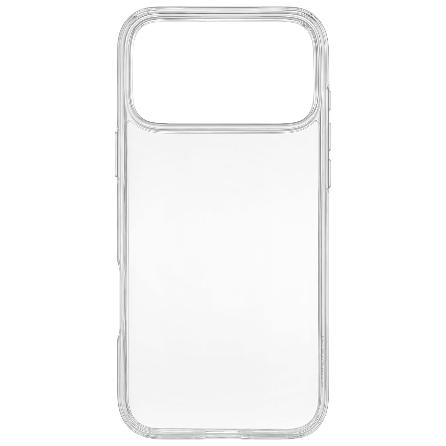 Étui rigide ajusté d'Insignia pour iPhone 17 Pro Max - Transparent - Exclusivité de Best Buy