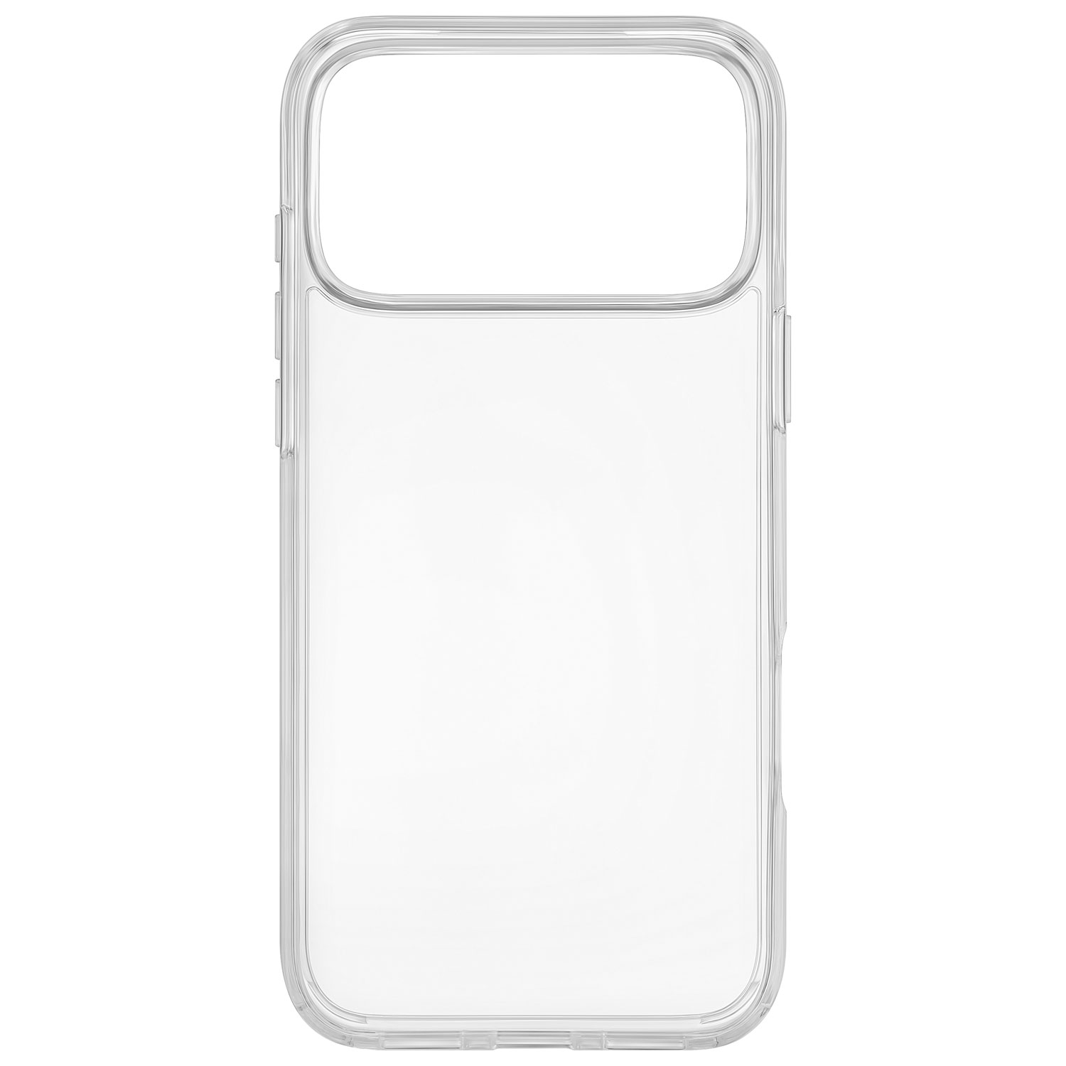 Étui rigide ajusté d'Insignia pour iPhone 17 Pro Max - Transparent - Exclusivité de Best Buy