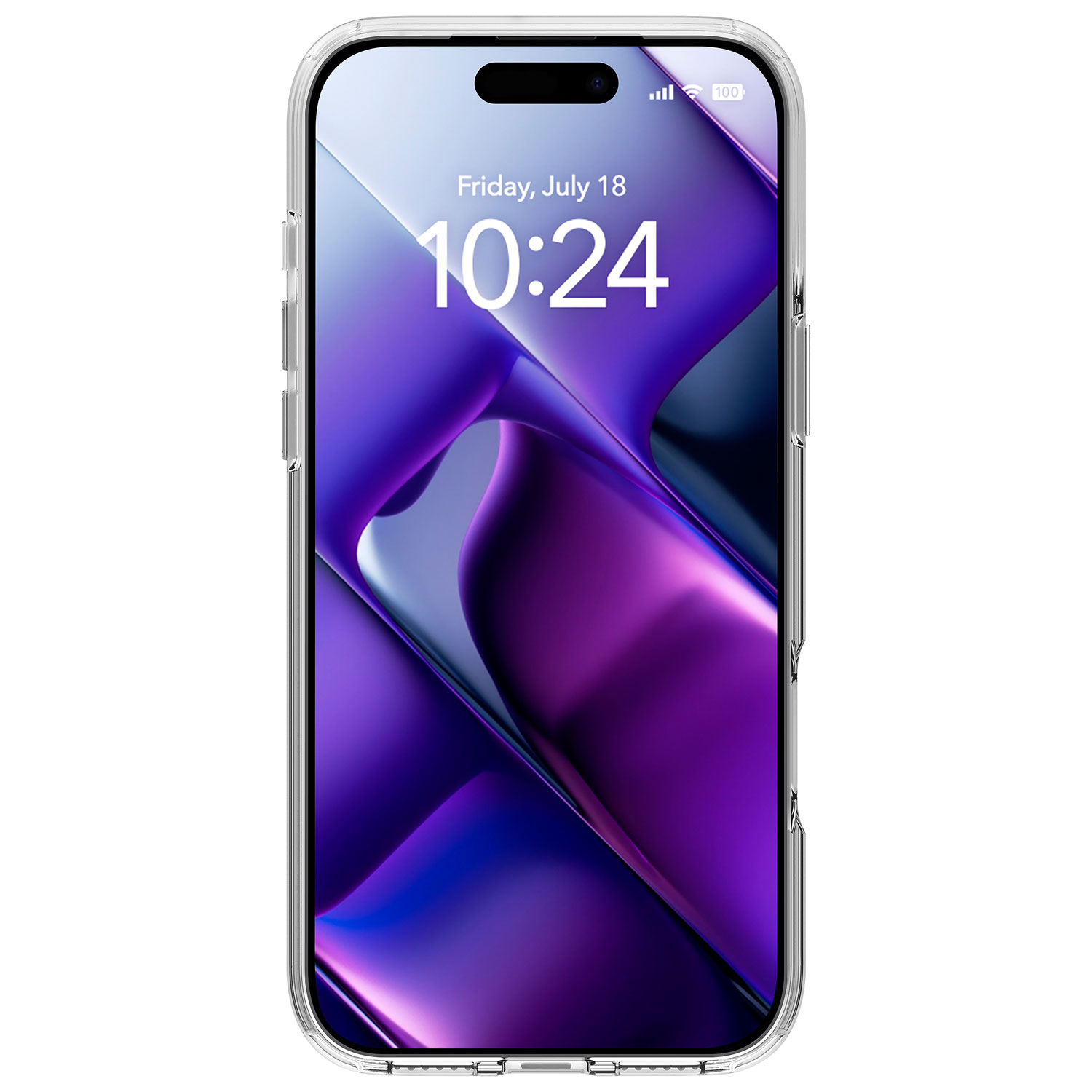 Étui rigide ajusté d'Insignia pour iPhone 17 Pro Max - Transparent - Exclusivité de Best Buy