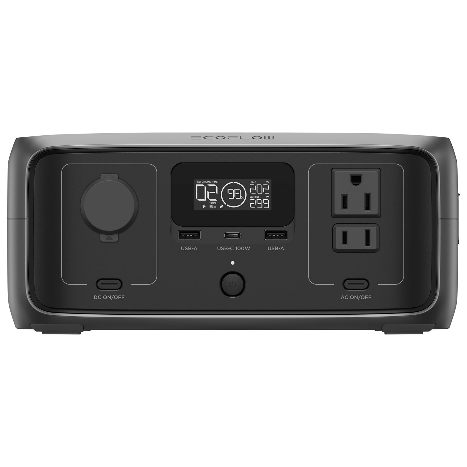 Station d'alimentation portative RIVER 3 d'EcoFlow - 300 W/245 Wh