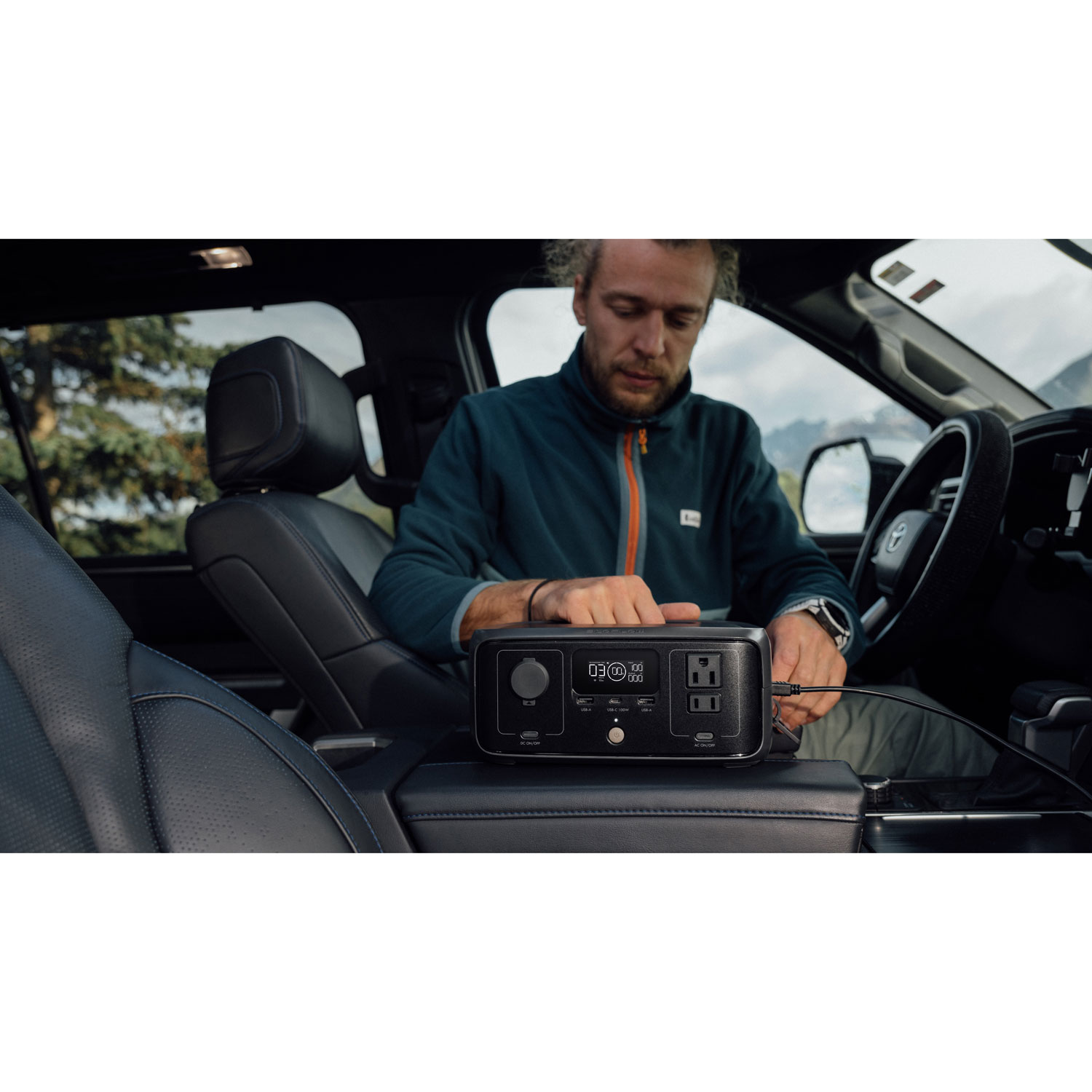 Station d'alimentation portative RIVER 3 d'EcoFlow - 300 W/245 Wh