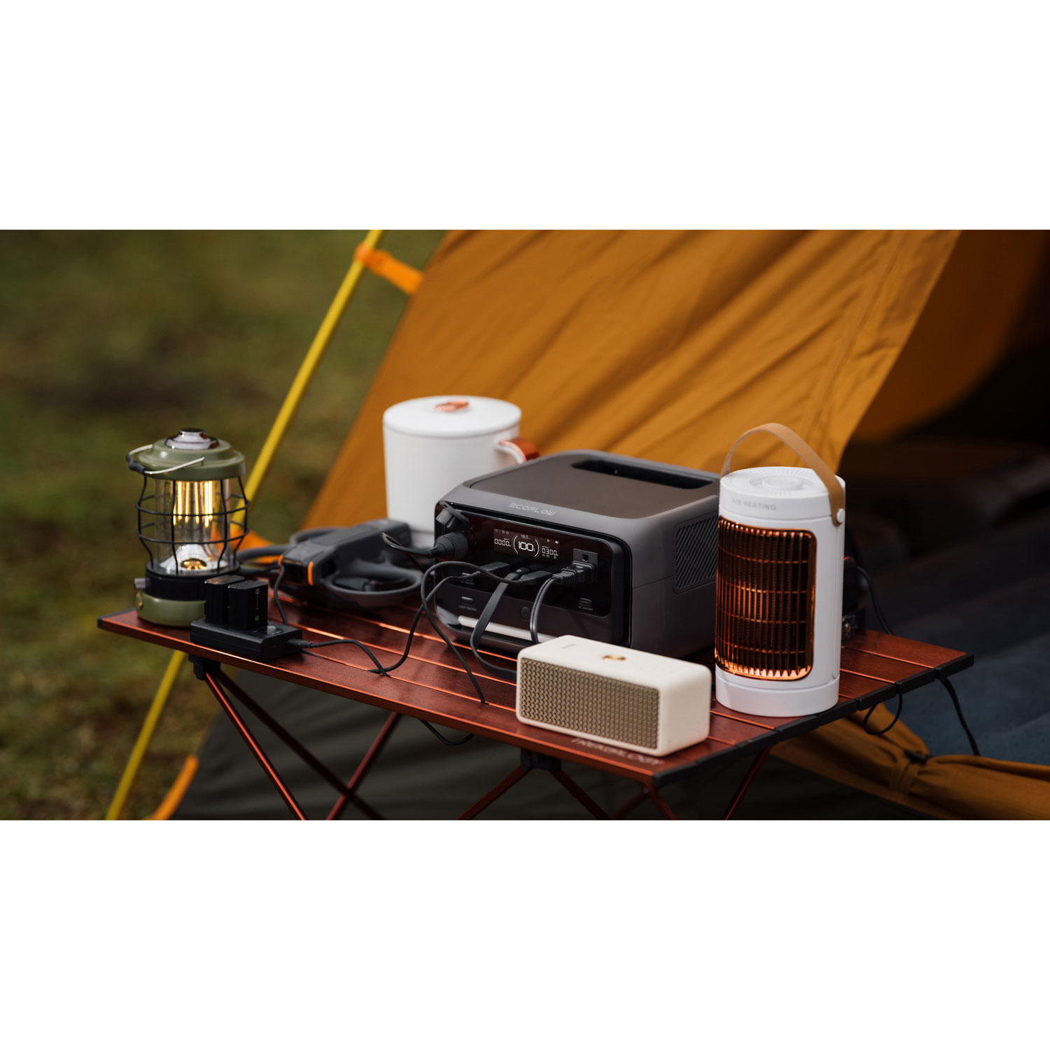 Station d'alimentation portative RIVER 3 plus d'EcoFlow - 600 W/286 Wh