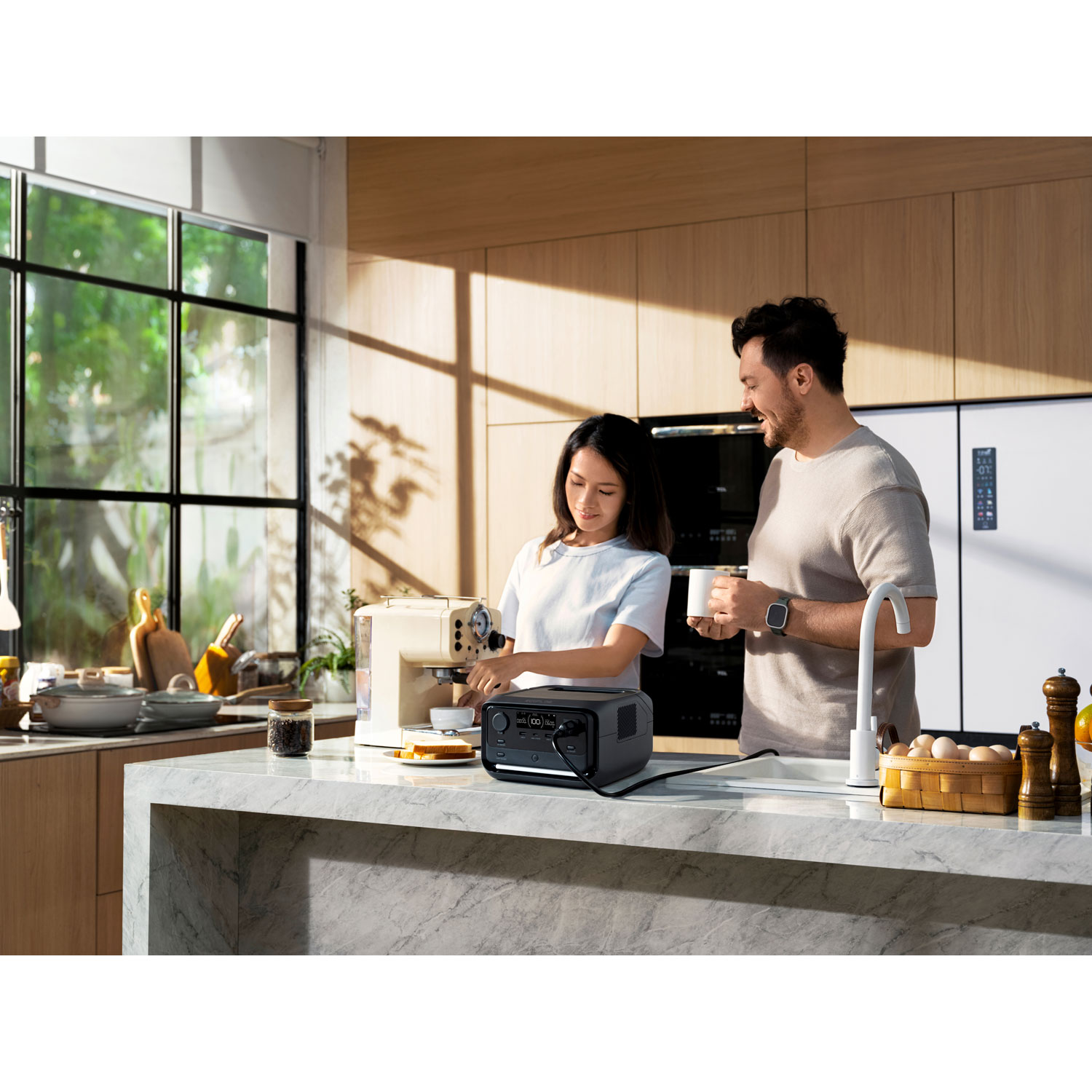 Station d'alimentation portative RIVER 3 plus d'EcoFlow - 600 W/286 Wh