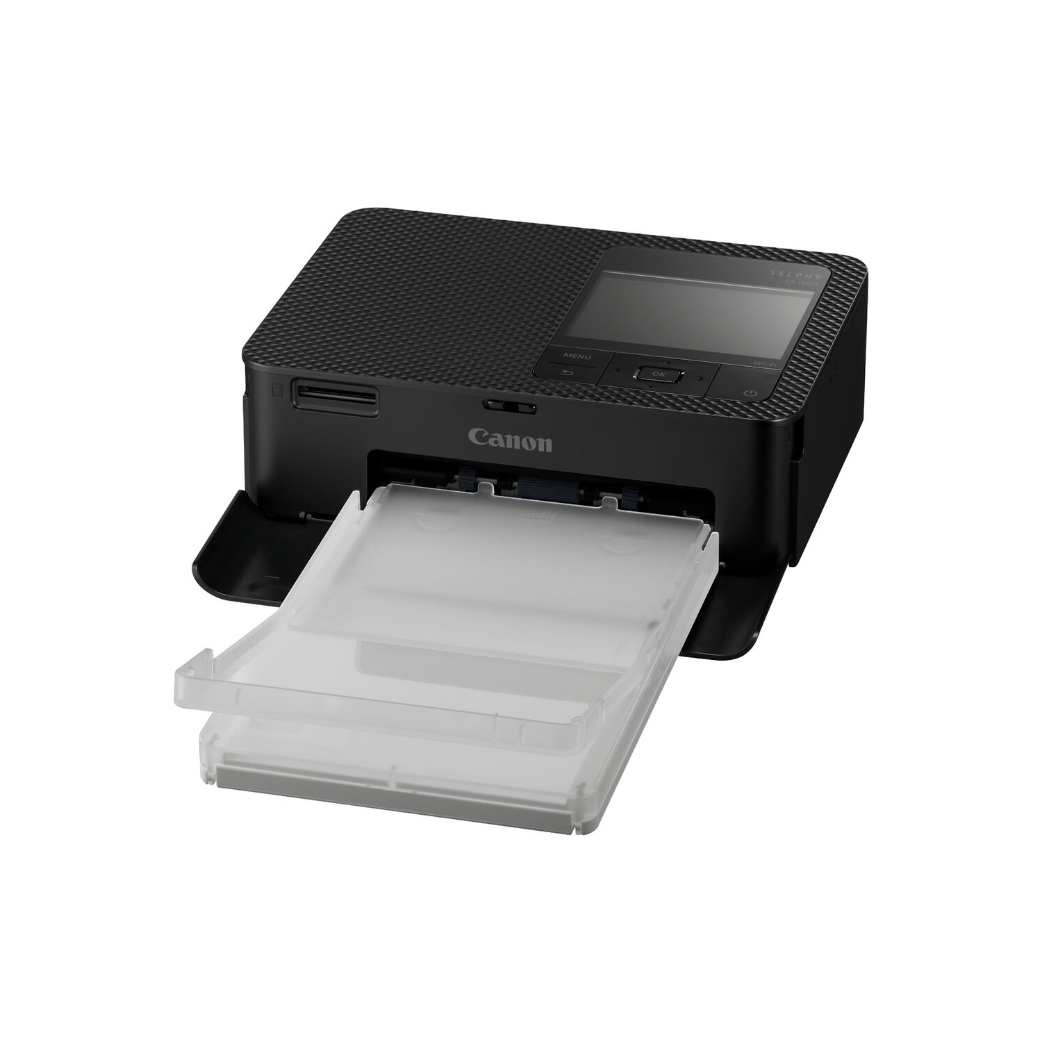 Imprimante photo SELPHY CP1500 de Canon + ensemble de cartouches d'encre couleur RP-108 de Canon et de papier + Plus