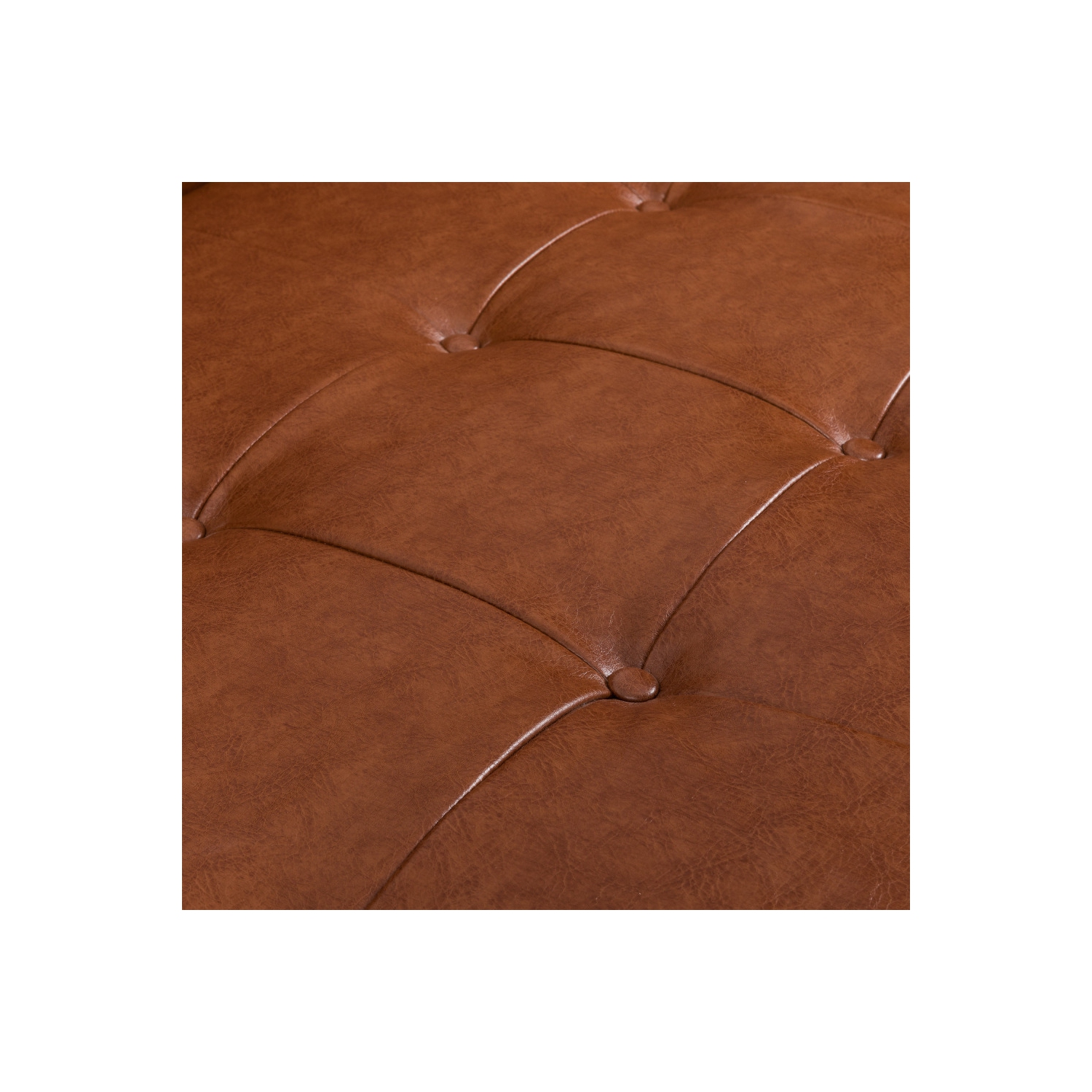 YOULIGHTS – Canapé capitonné moderne avec coussins d'appoint roulés, canapé recouvert avec piqûre gaufrée capitonnée pour le salon