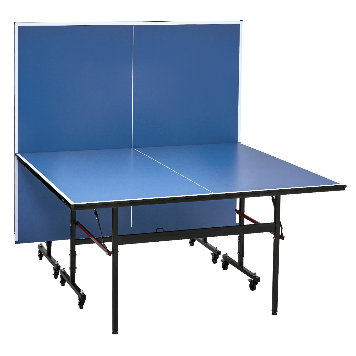 VEVOR 12mm Ping Pong Table,Professional Table Tennis Game,Indoor MDF Table Tennis Table,Ping Pong Table with Quick Clamp Net and Lockable Wheel, 10