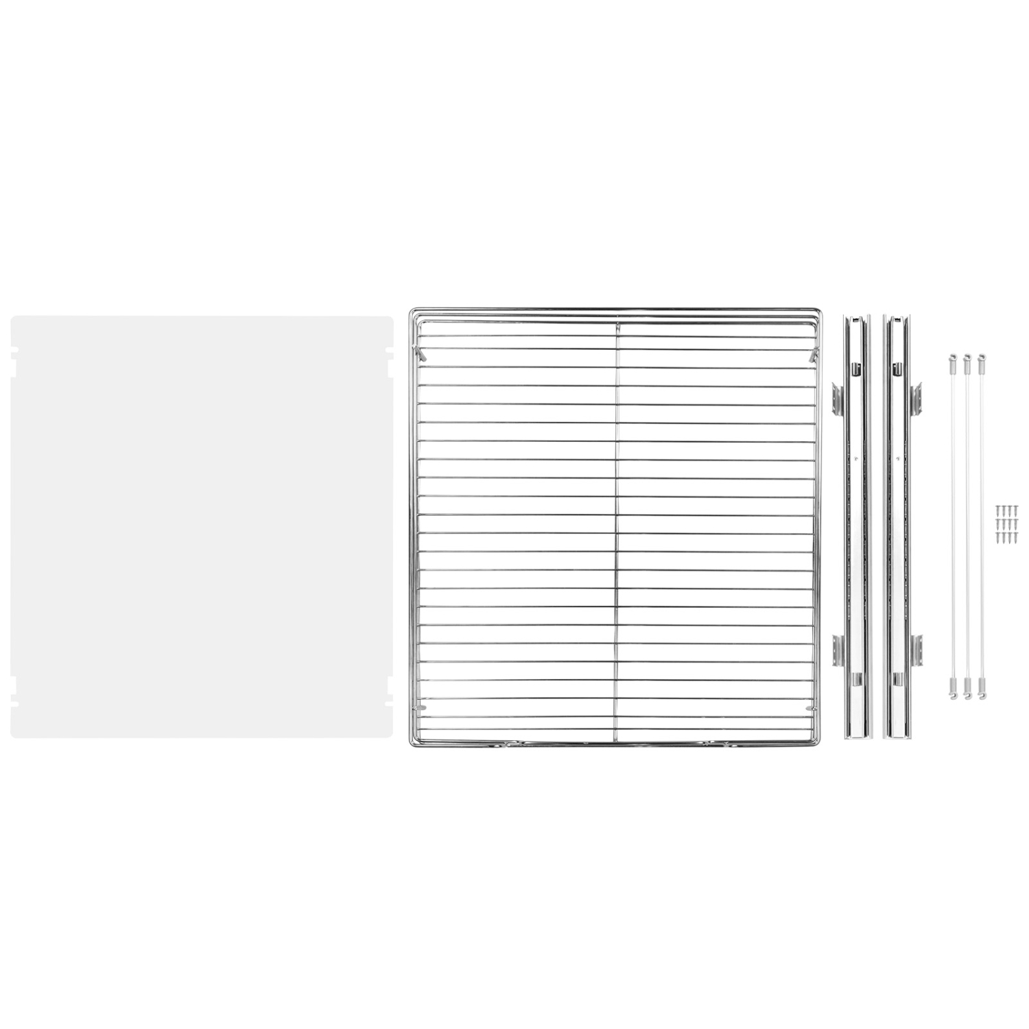 VEVOR 20"W x 21"D Pull Out Cabinet Organizer, Heavy Duty Slide Out Pantry Shelves, Chrome-Plated Steel Roll Out Drawers, Sliding Drawer Storage for