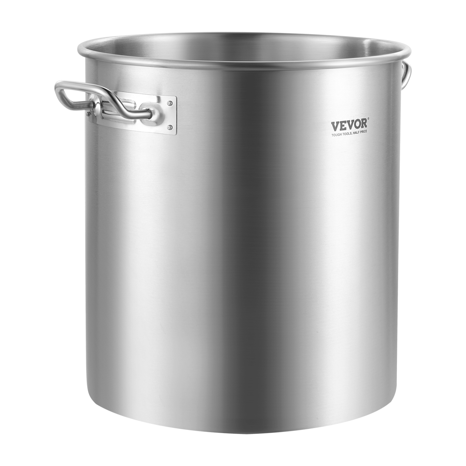 VEVOR 42 Quart Stainless Steel Stockpot, Large Cooking Pots, Cookware Sauce Pot with Basket, Lid, and Handle, Heavy Duty Commercial Grade Stock Pot,