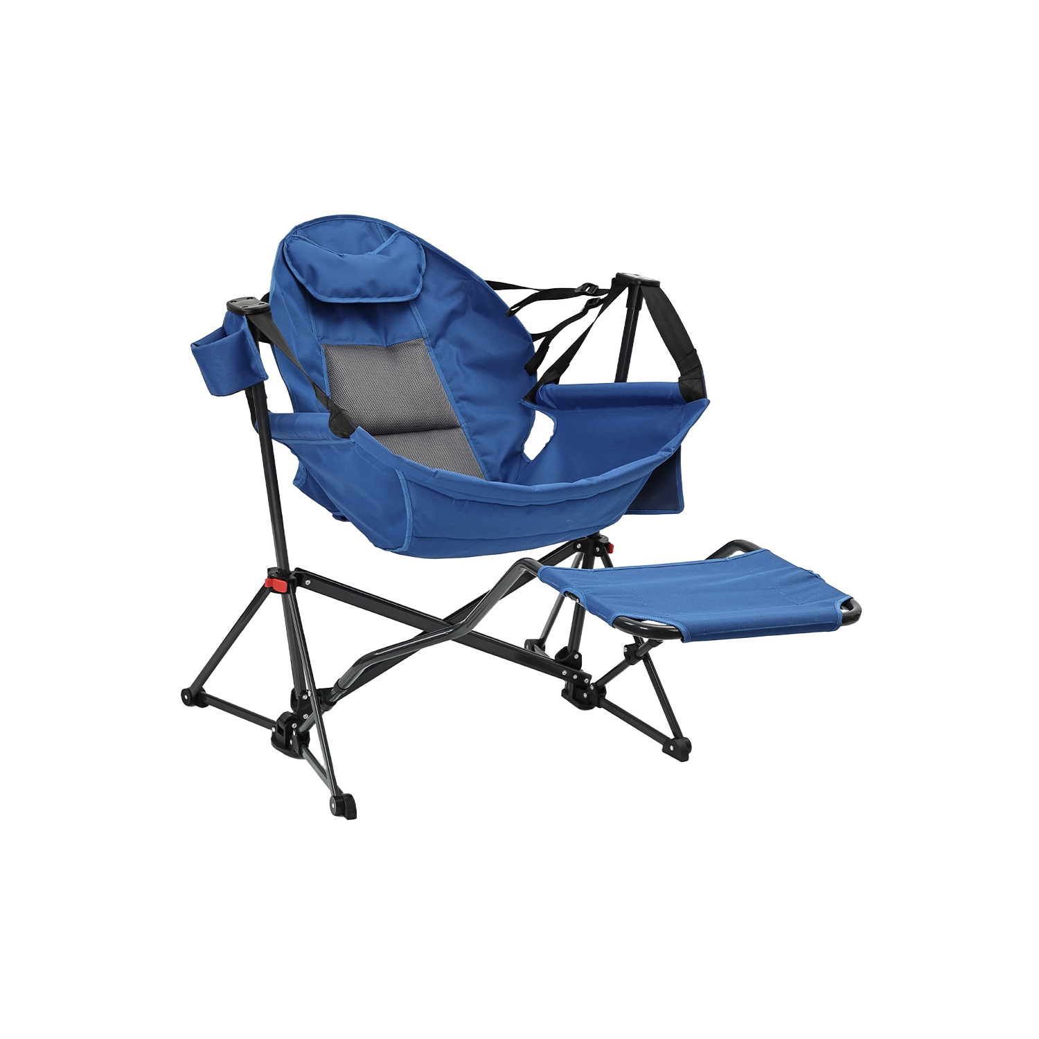 Ainfox Hammock Camping Chair, Camping Chair Rocker, Swinging Chair Withwith Removable Footrest