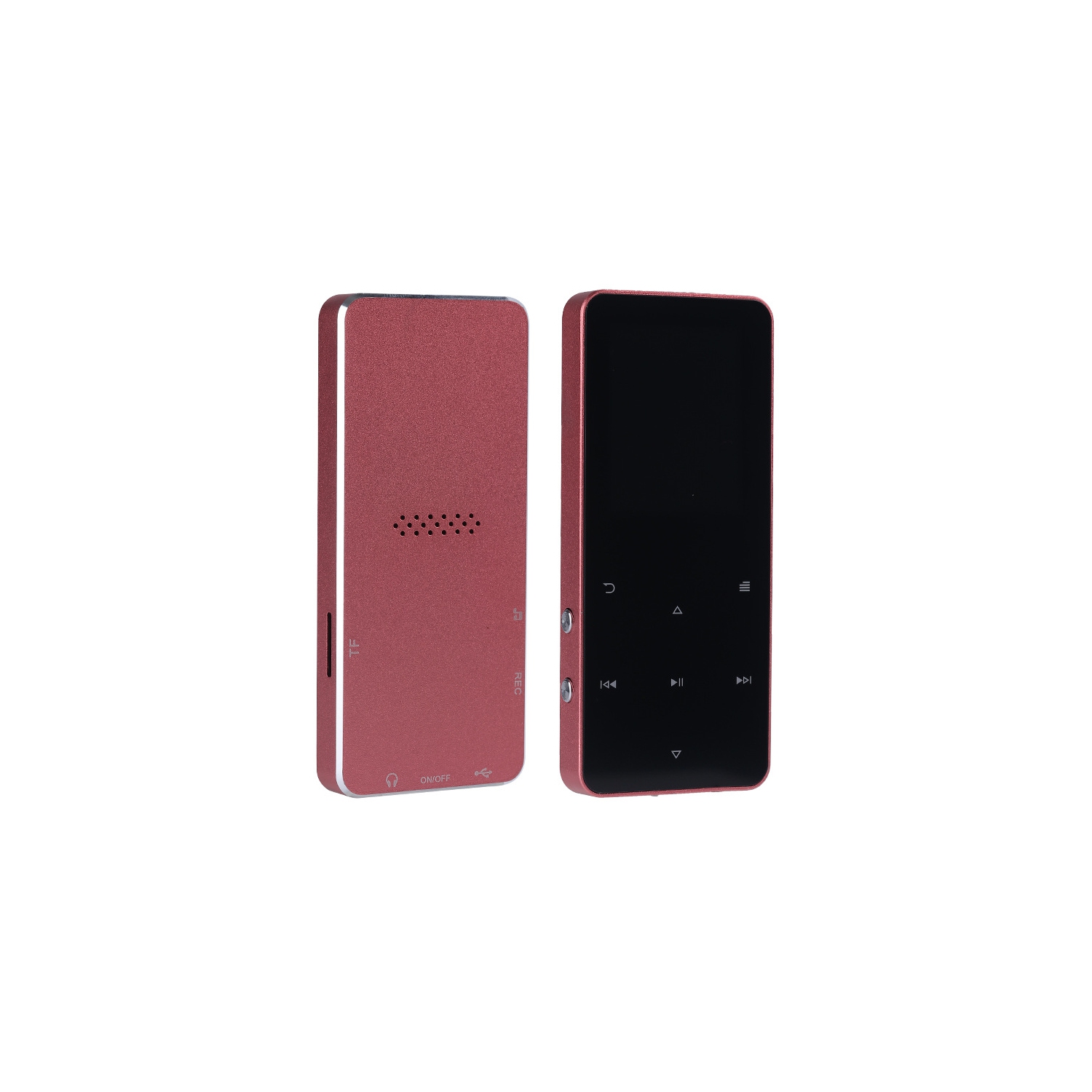 Lecteur MP3/MP4 à écran tactile - Carte mémoire 128&nbsp;Go, pas de FM, lecteur de livres numériques, prise en charge de la lecture de photos et de