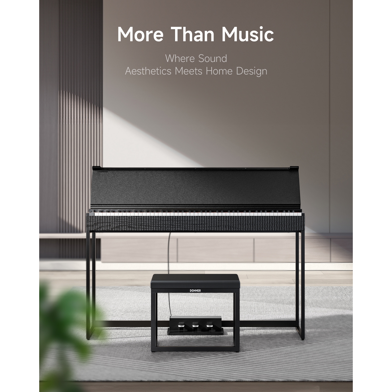 Donner OURA™ S300 88 Key Graded Hammer Action Weighted Home Digital Piano