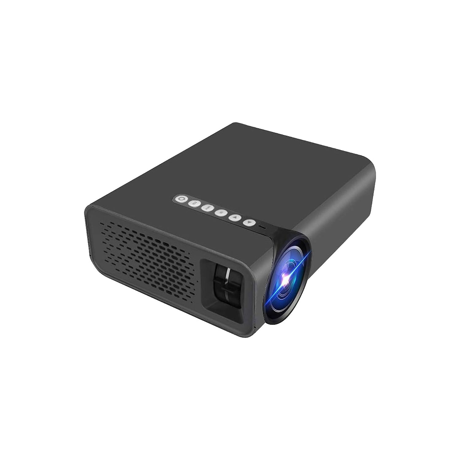 Mini projecteur Wi-Fi portatif Mini vidéoprojecteur prend en charge la résolution HD adaptée aux divertissements extérieurs et aux cinémas maison