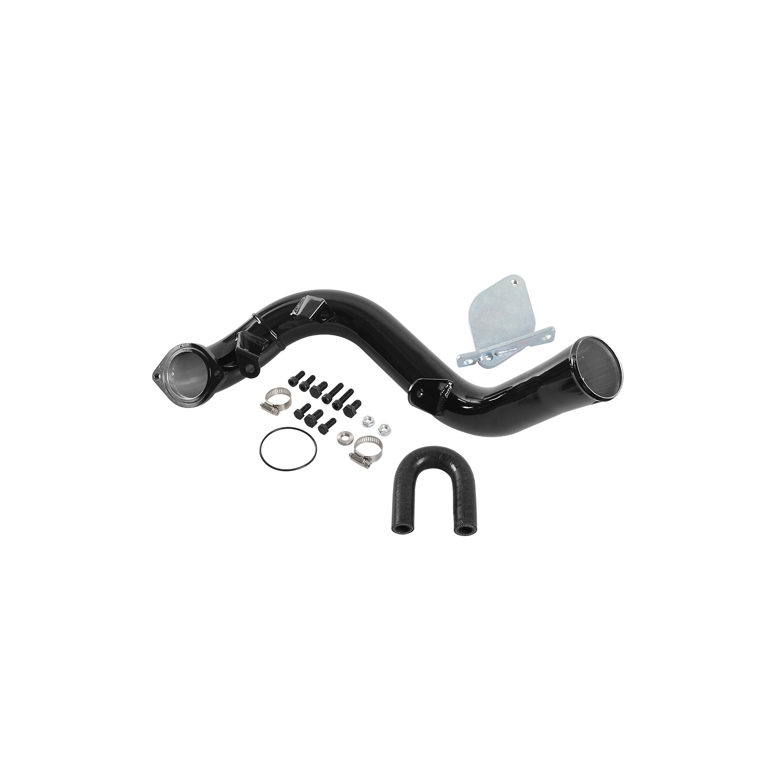 EGR Kit with High Flow Intake Elbow For 2007-2010 For Chevy GM 2500 3500 Duramax LBZ 6.6L Diesel