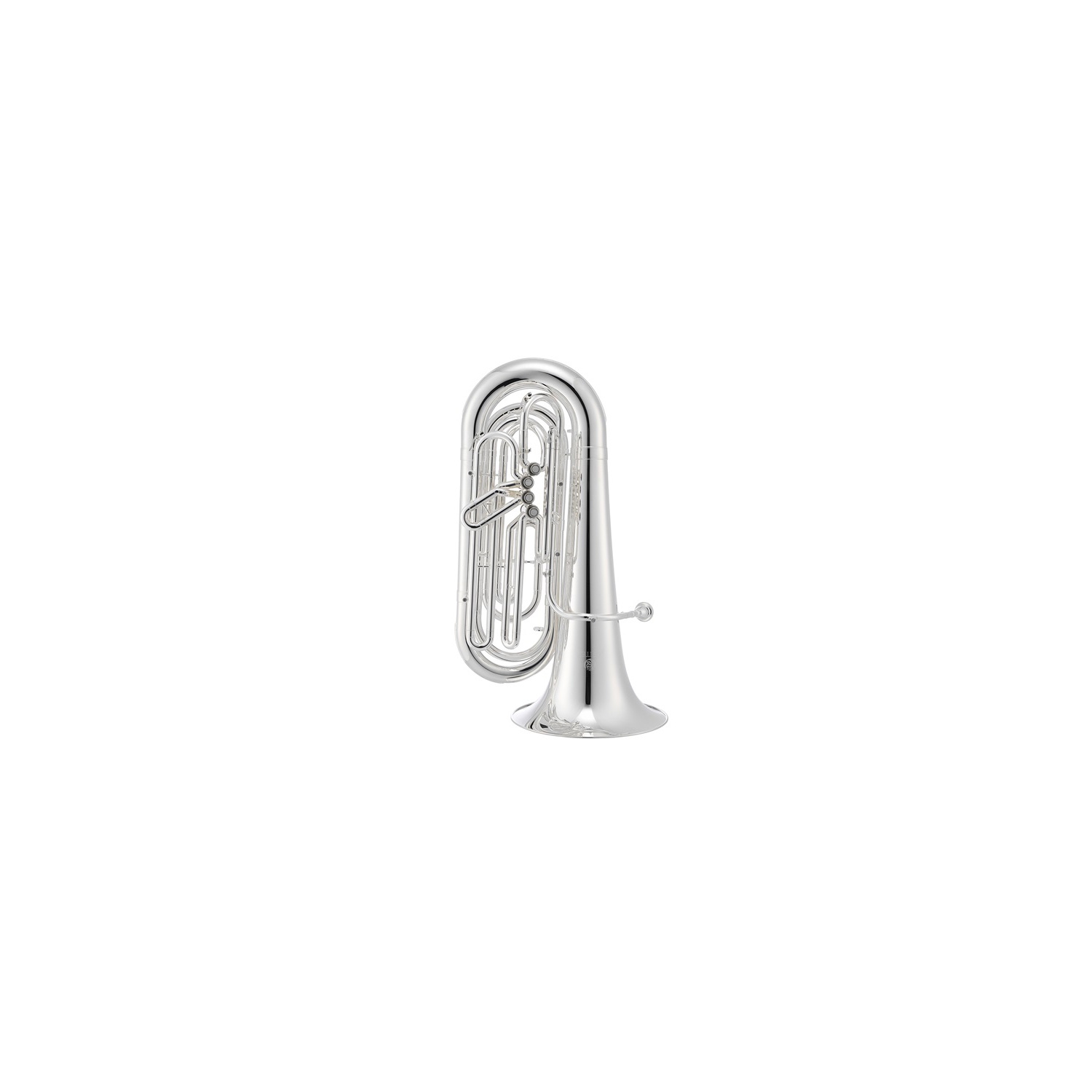 Jupiter JTU1010S 1000 Series 4 Valve Bb Tuba - Silver-Plated