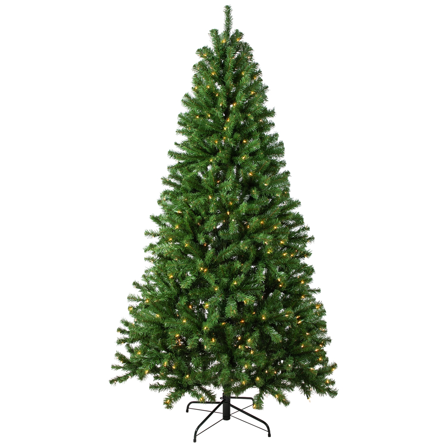 Pre-Lit Full Pendleton Spruce Artificial Christmas Tree - 7' - Clear Lights