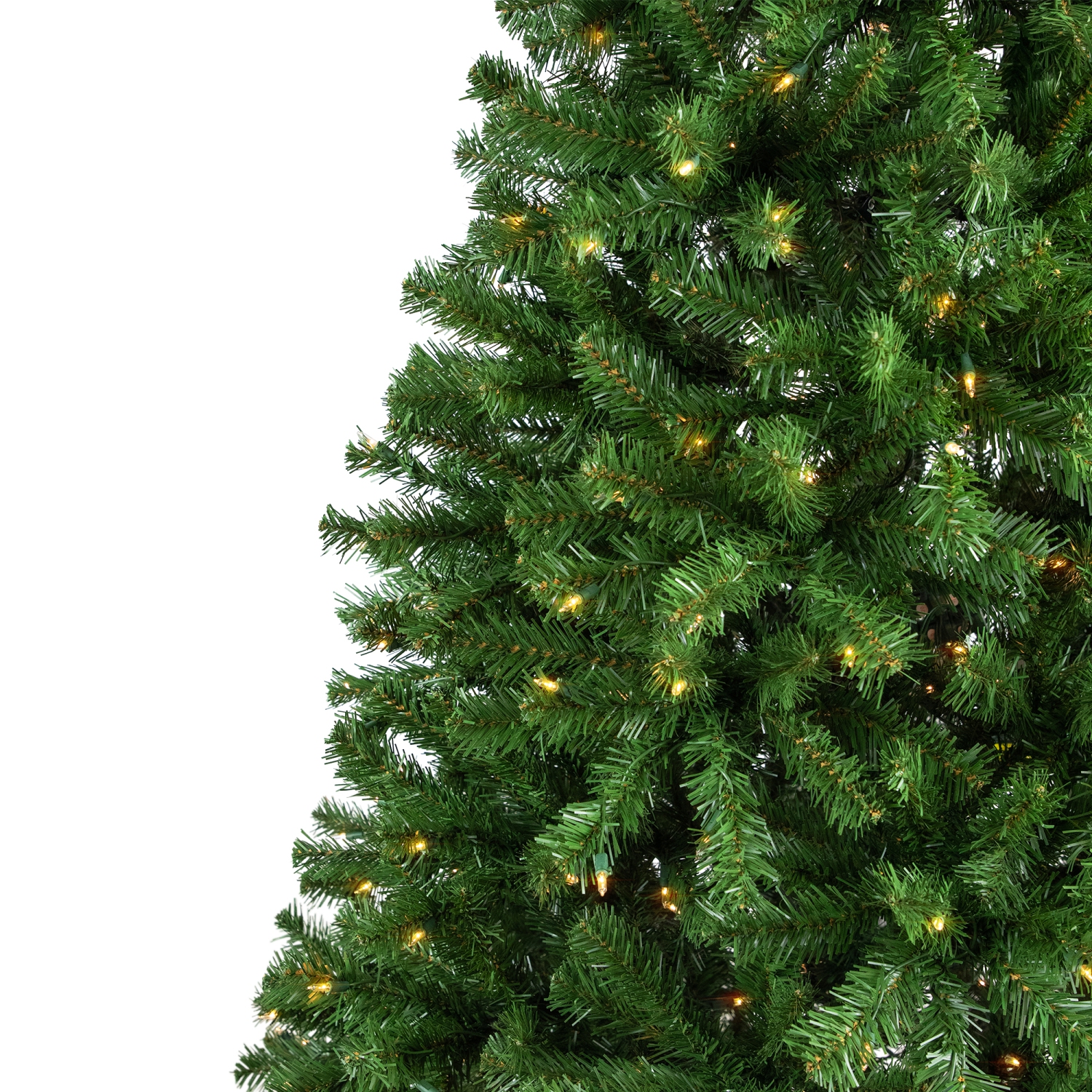 Pre-Lit Full Pendleton Spruce Artificial Christmas Tree - 7' - Clear Lights