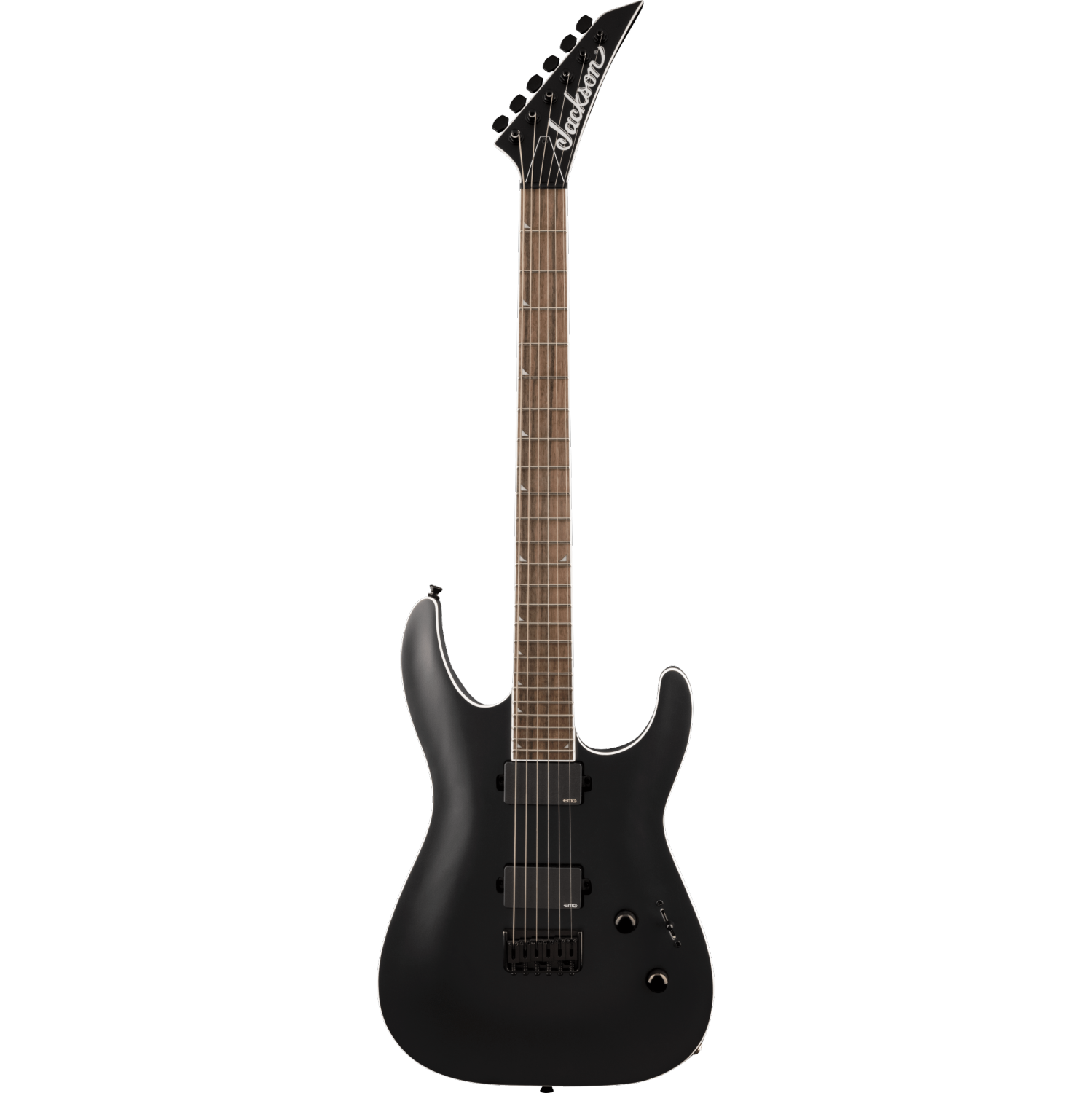 Jackson X Series Soloist™ SLA6 DX Baritone, Touche Laurel, Noir satiné - Voir la description