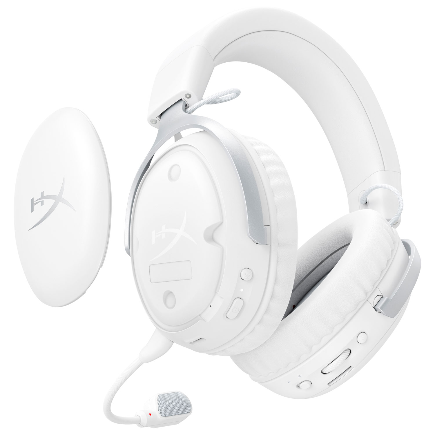 HyperX Cloud III S Wireless Gaming Headset - White