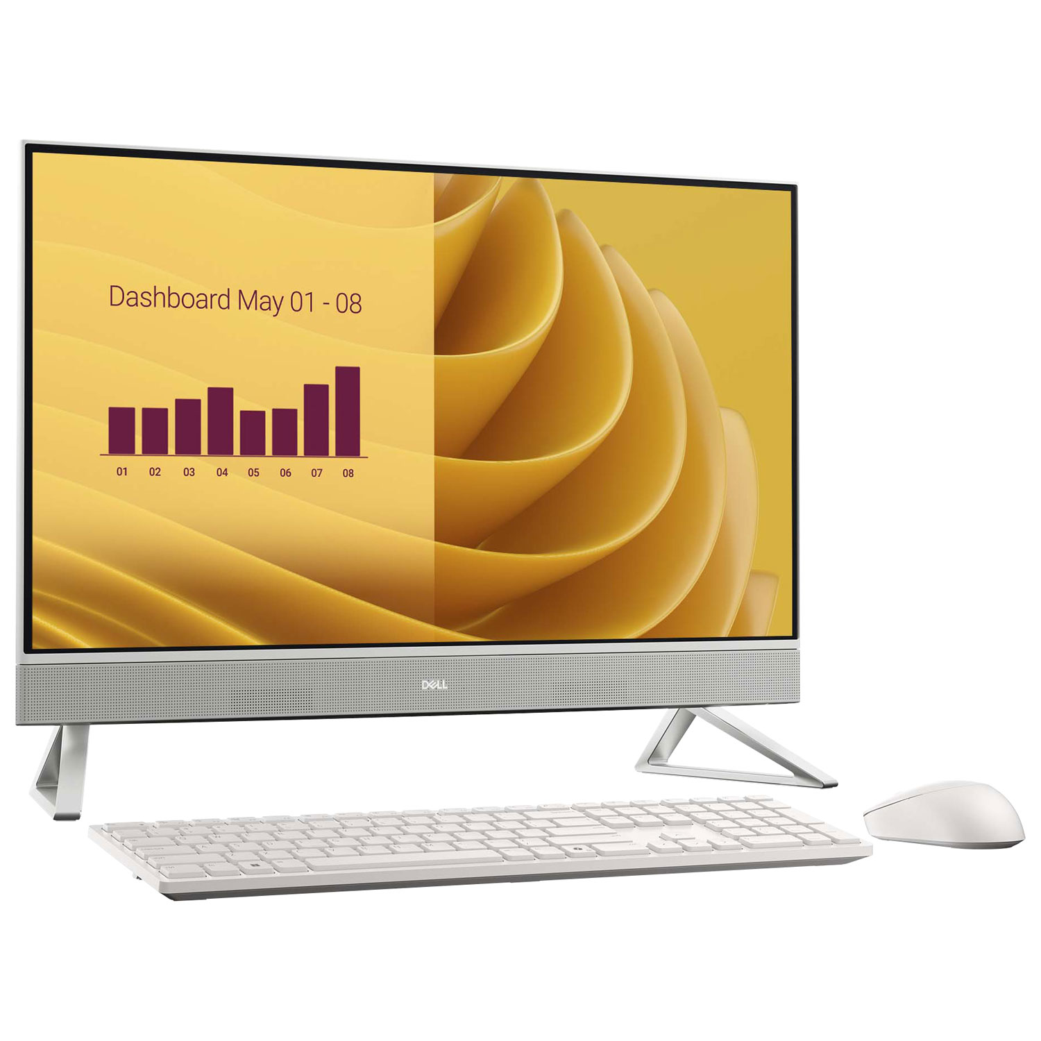 Dell 27" Touchscreen All-in-One PC - White